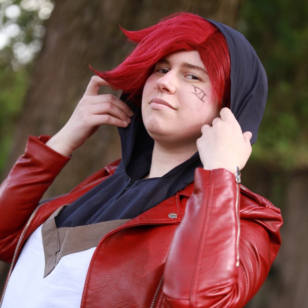 Vi (Japan Party) - Arcane cosplay photoshoot cover