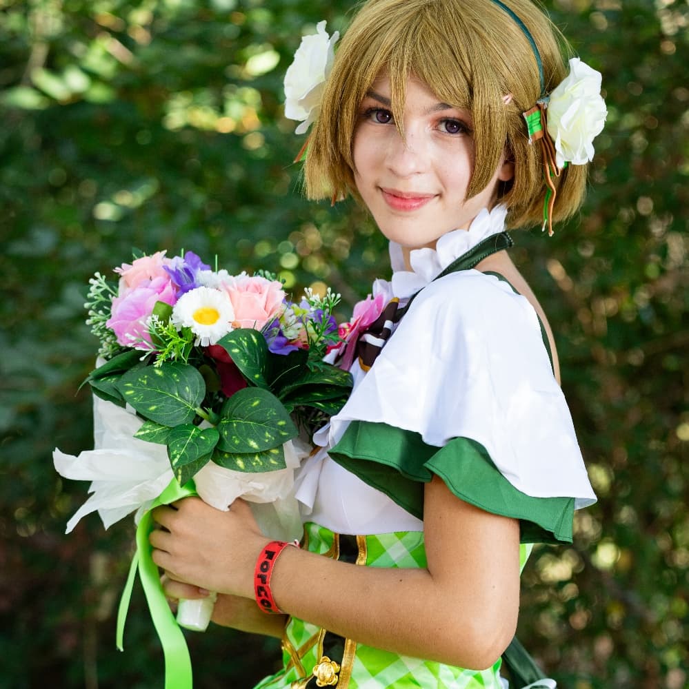 Hanayo - Love Live cosplay photoshoot cover