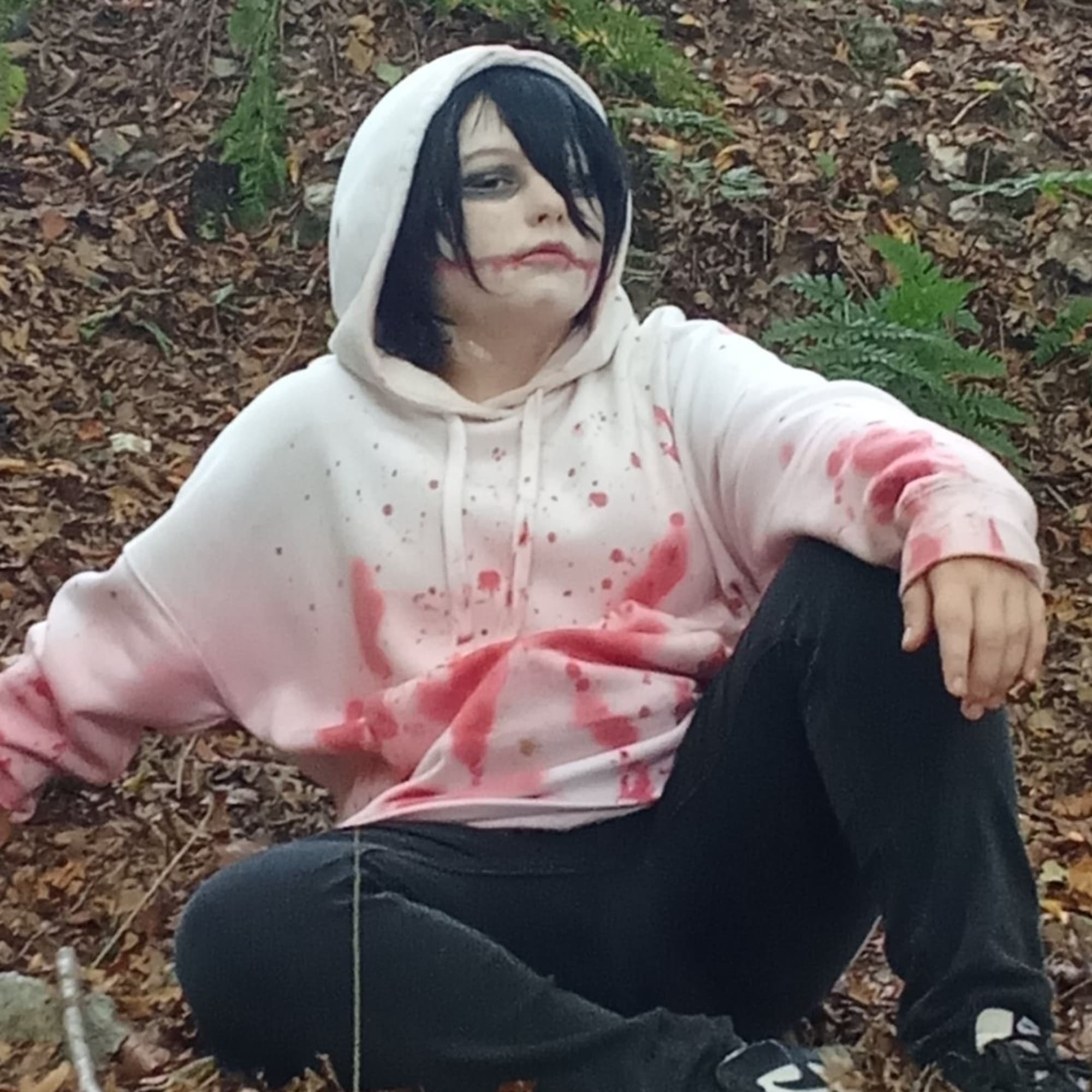 Jeff the killer - Creepypasta cosplay photoshoot cover