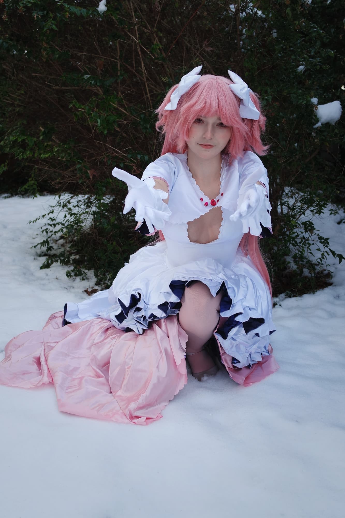 Snowy day w Madoka - Photo 10