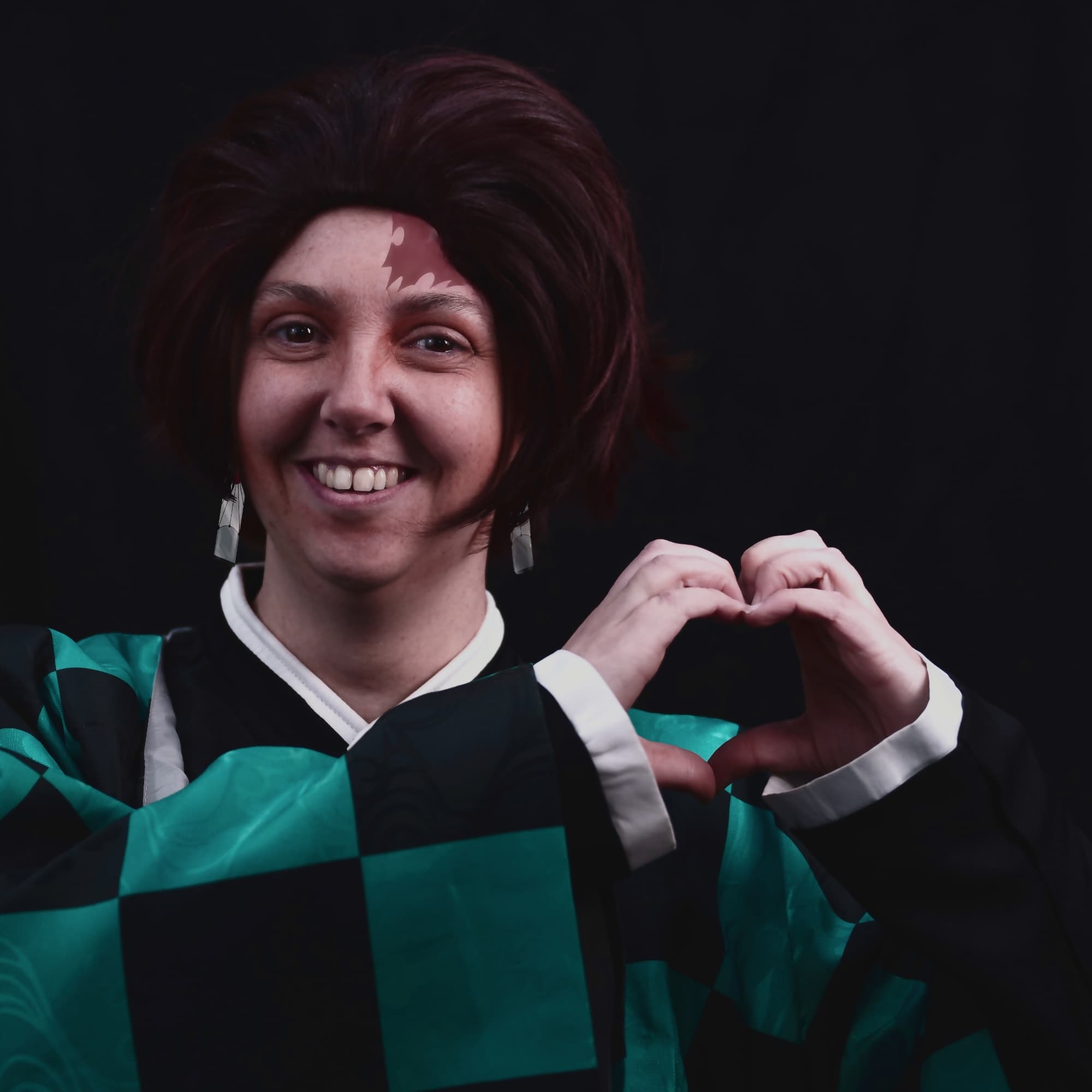 Tanjiro - Demon Slayer cosplay photoshoot cover