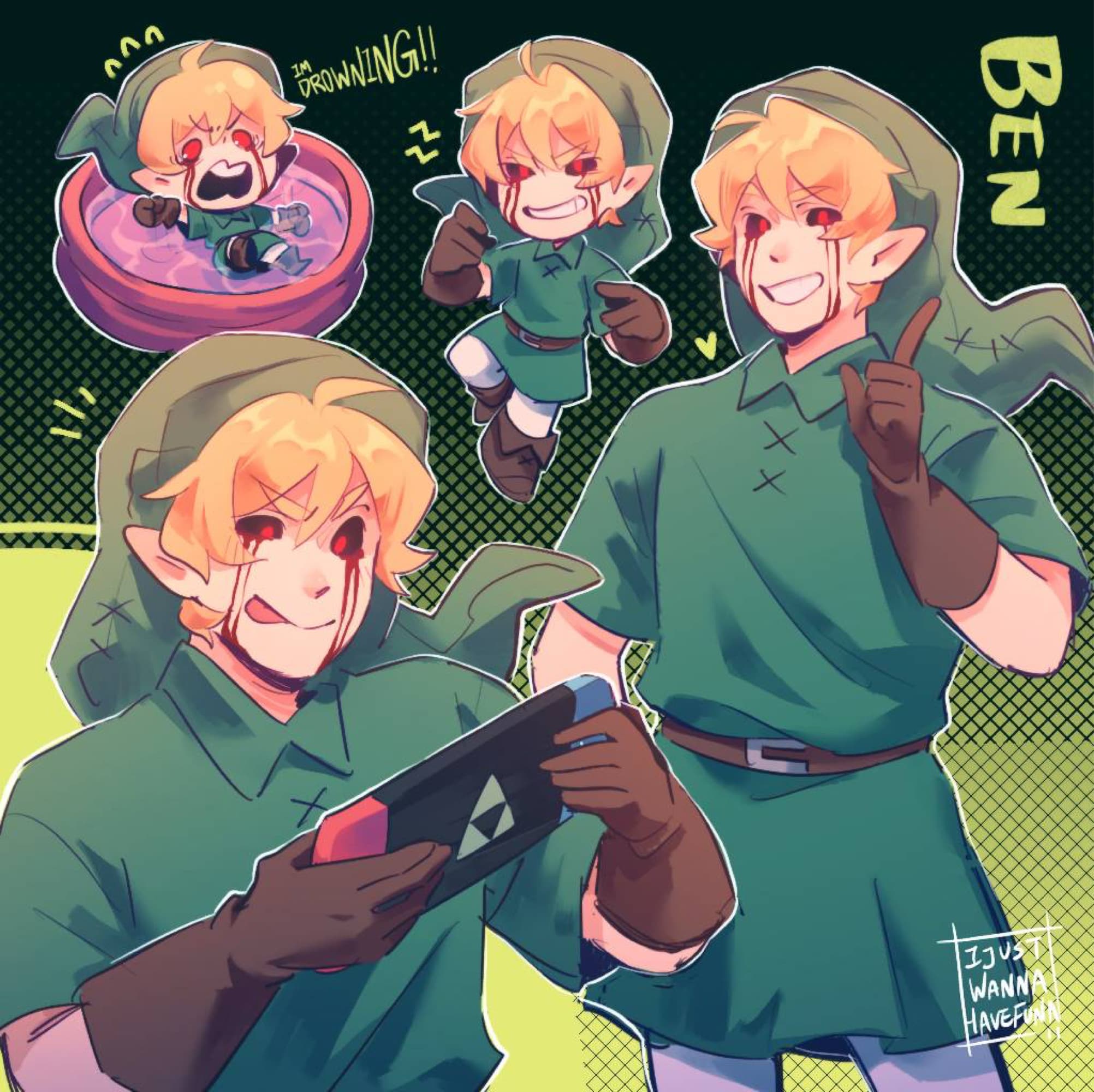 Ben drowned