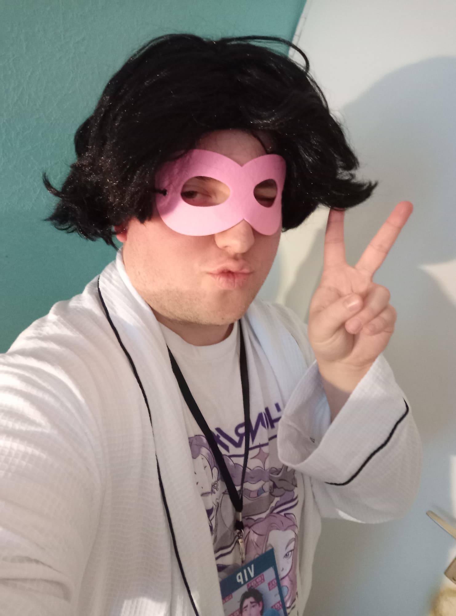 Peignoir masque - Photo 3