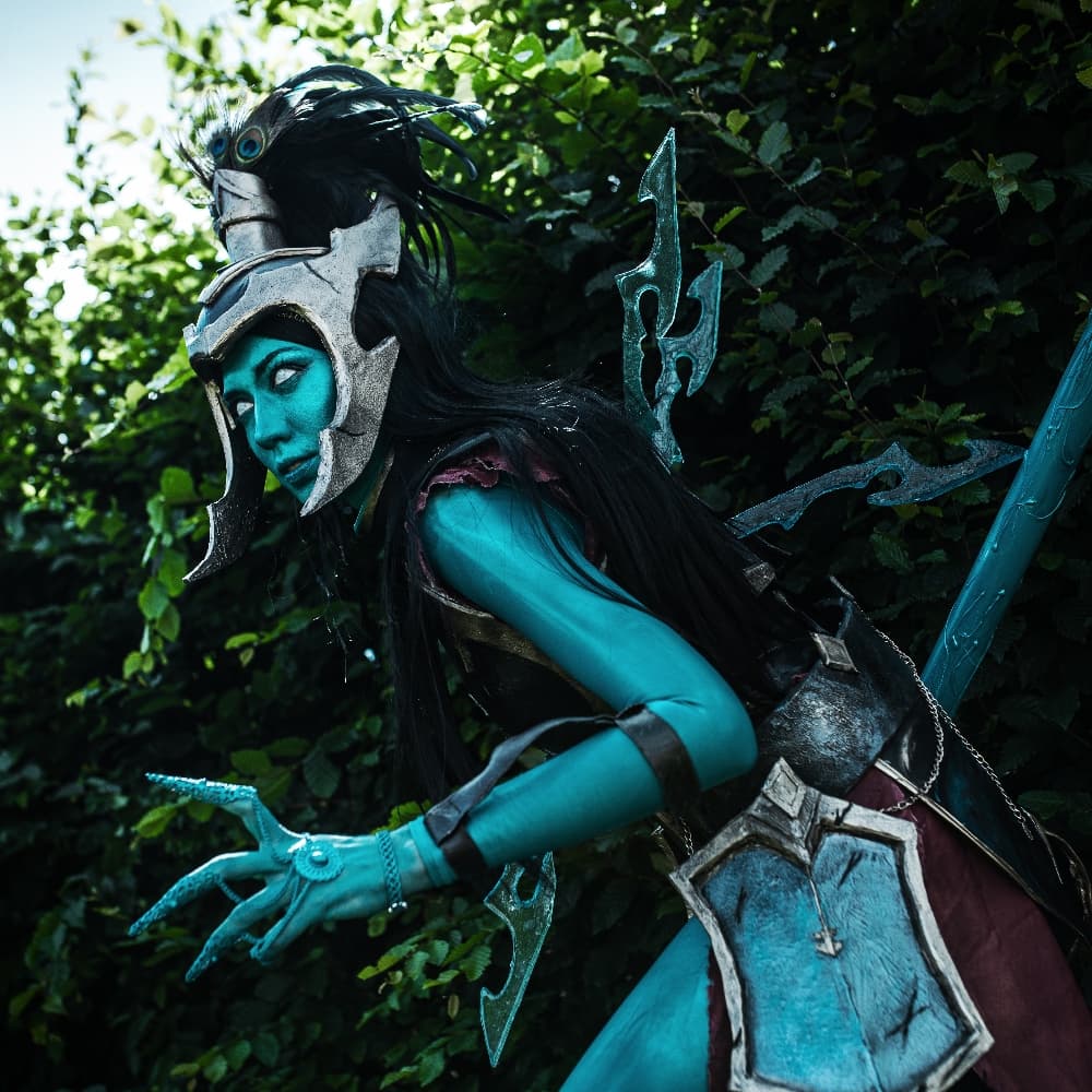 Kalista  - Arcane cosplay photoshoot cover
