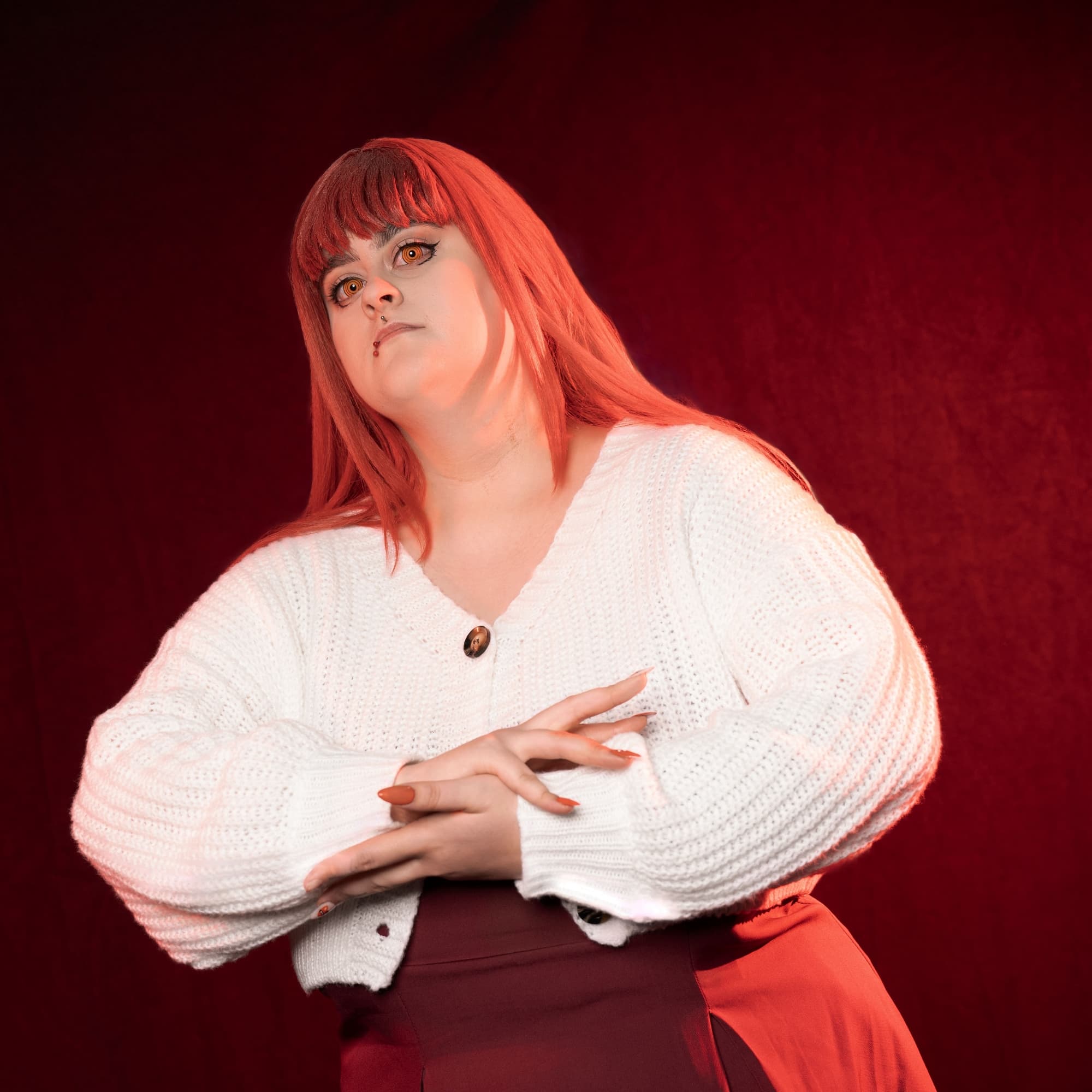 Makima - Chainsaw Man cosplay photoshoot cover
