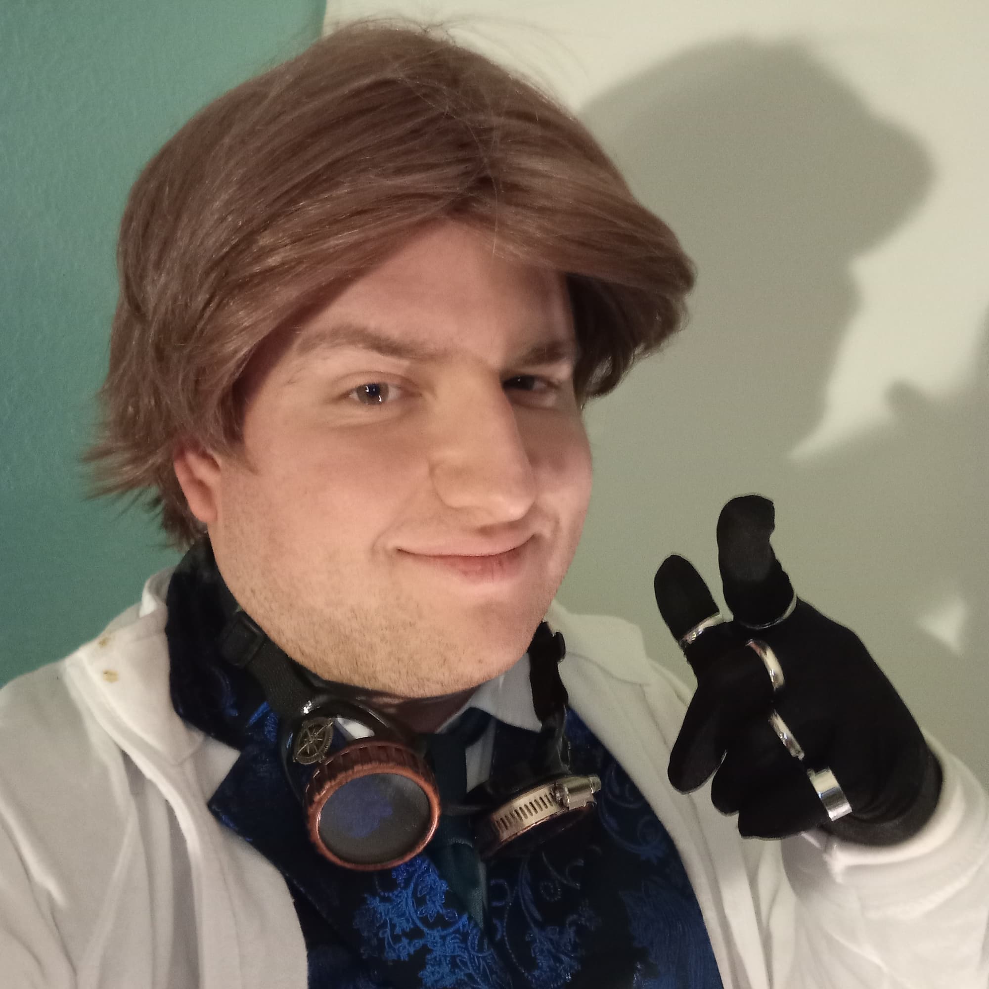 Nikola Tesla  - Record of Ragnarok cosplay photoshoot cover