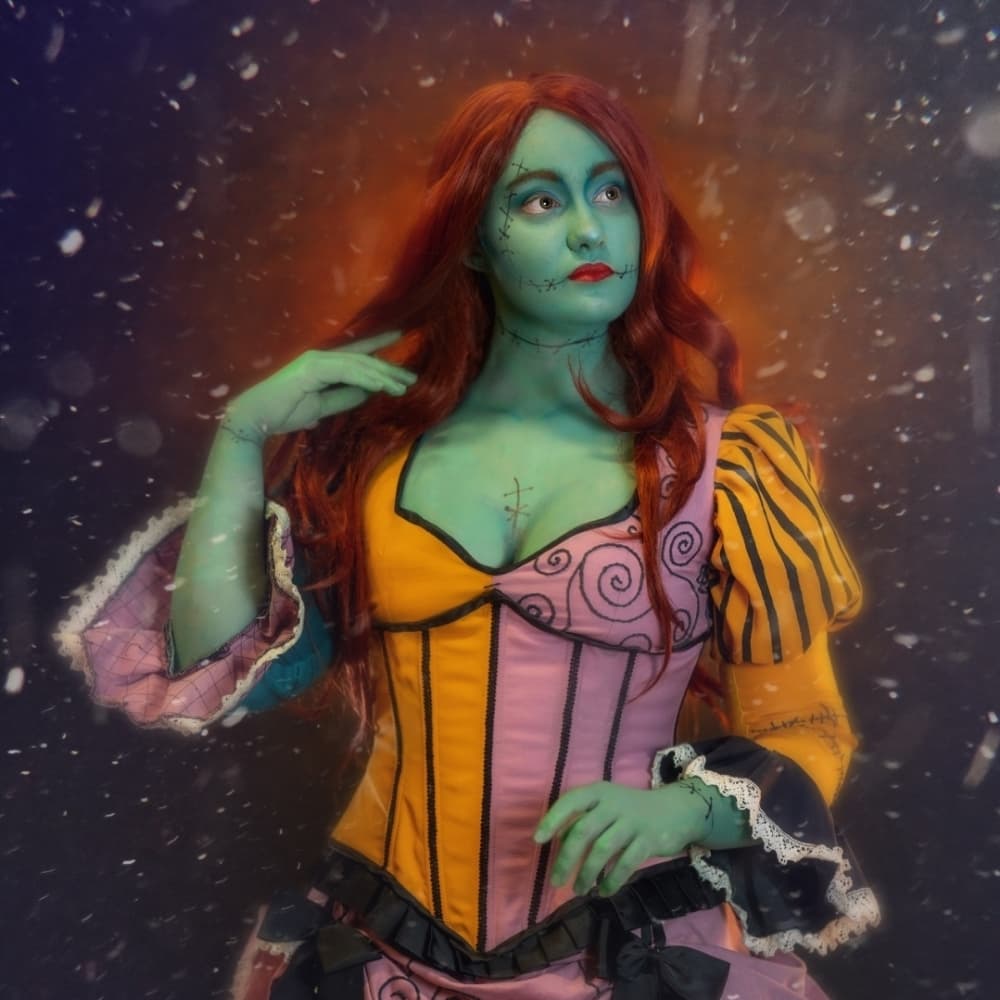 Sally historique  - The Nightmare Before Christmas cosplay photoshoot cover
