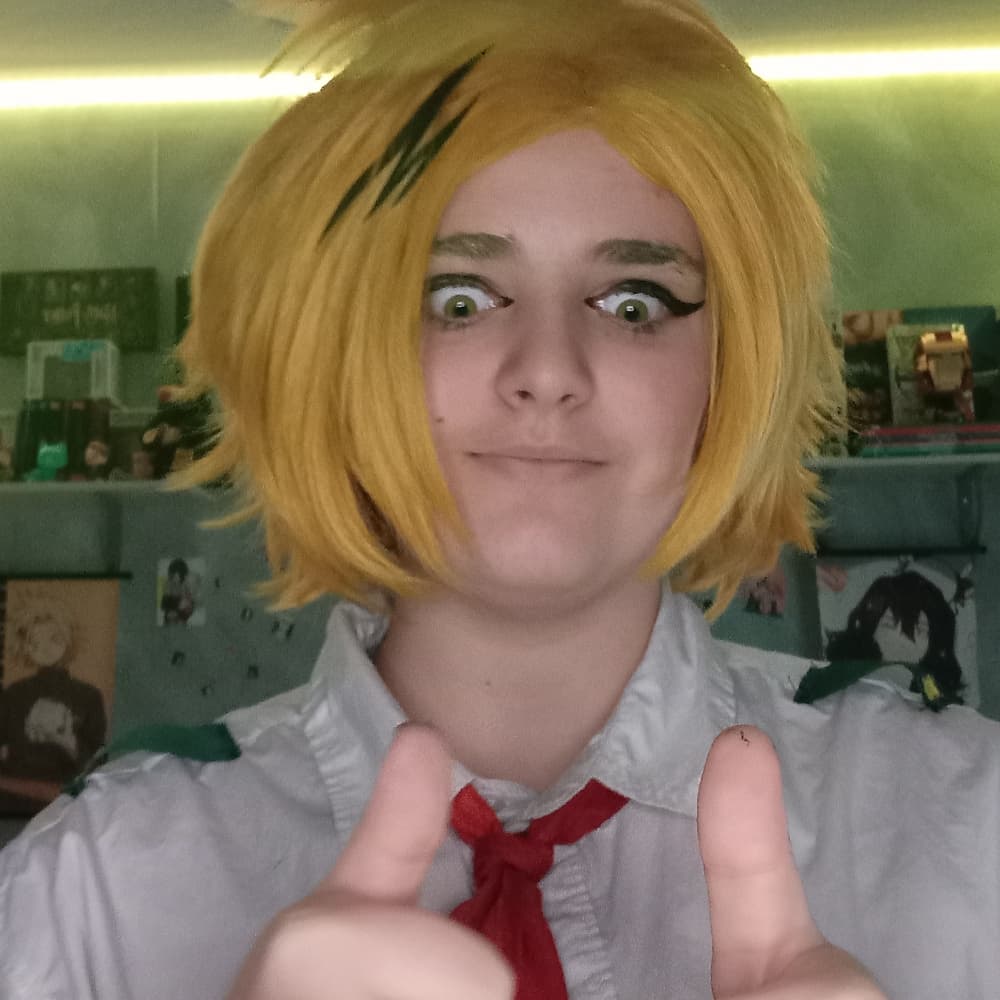 Denki - My Hero Academia cosplay photoshoot cover