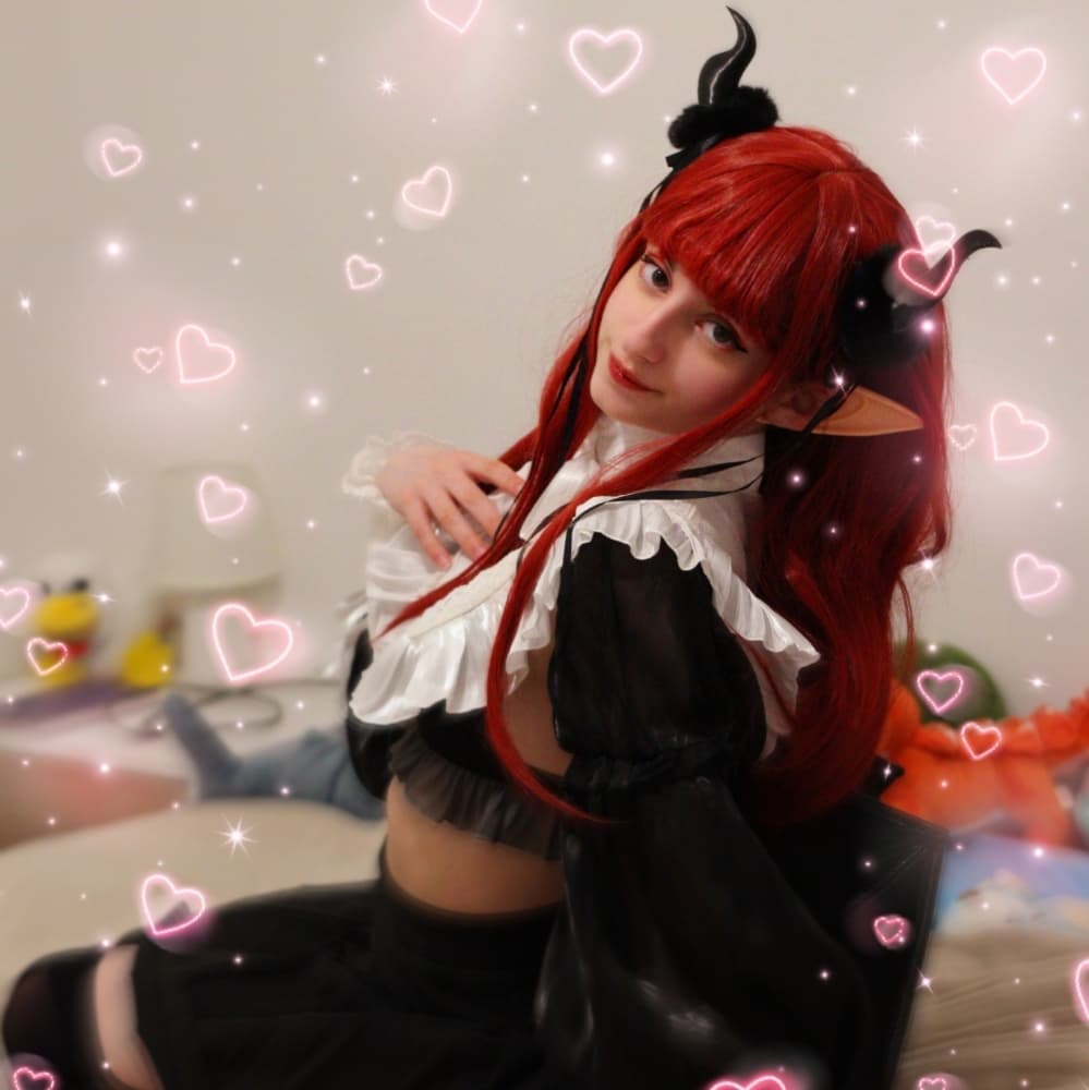 Rizu 🦇 - My Dress-Up Darling cosplay photoshoot cover