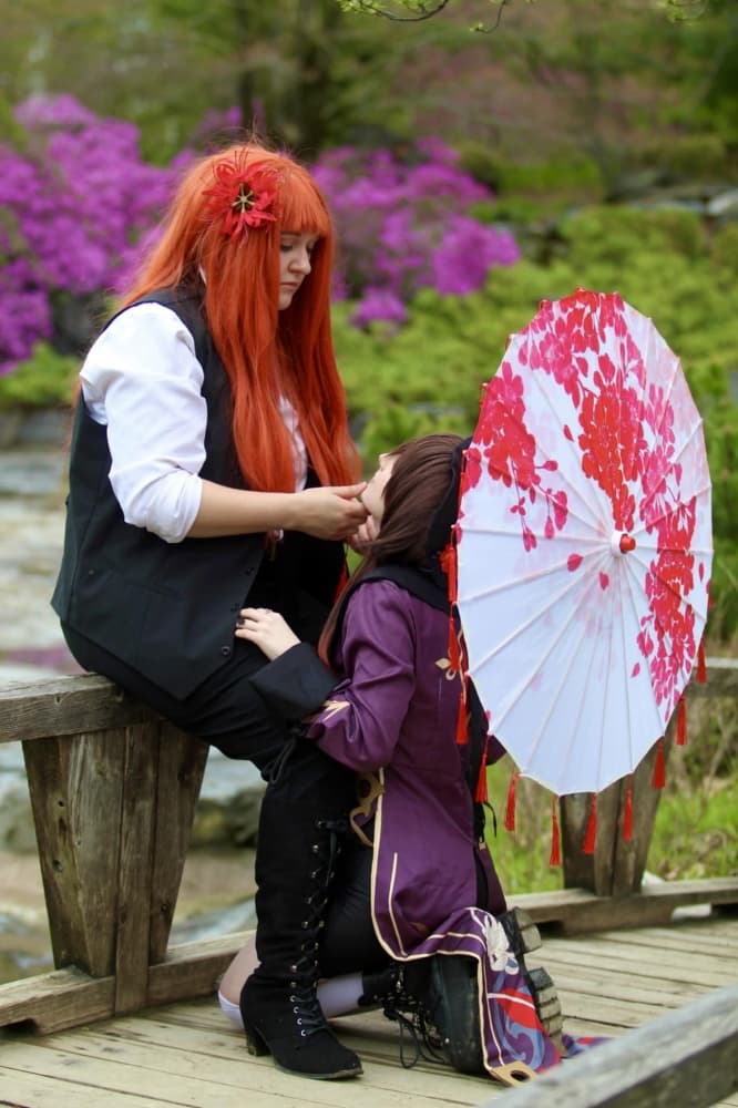 Hu Tao x Makima - Photo 20