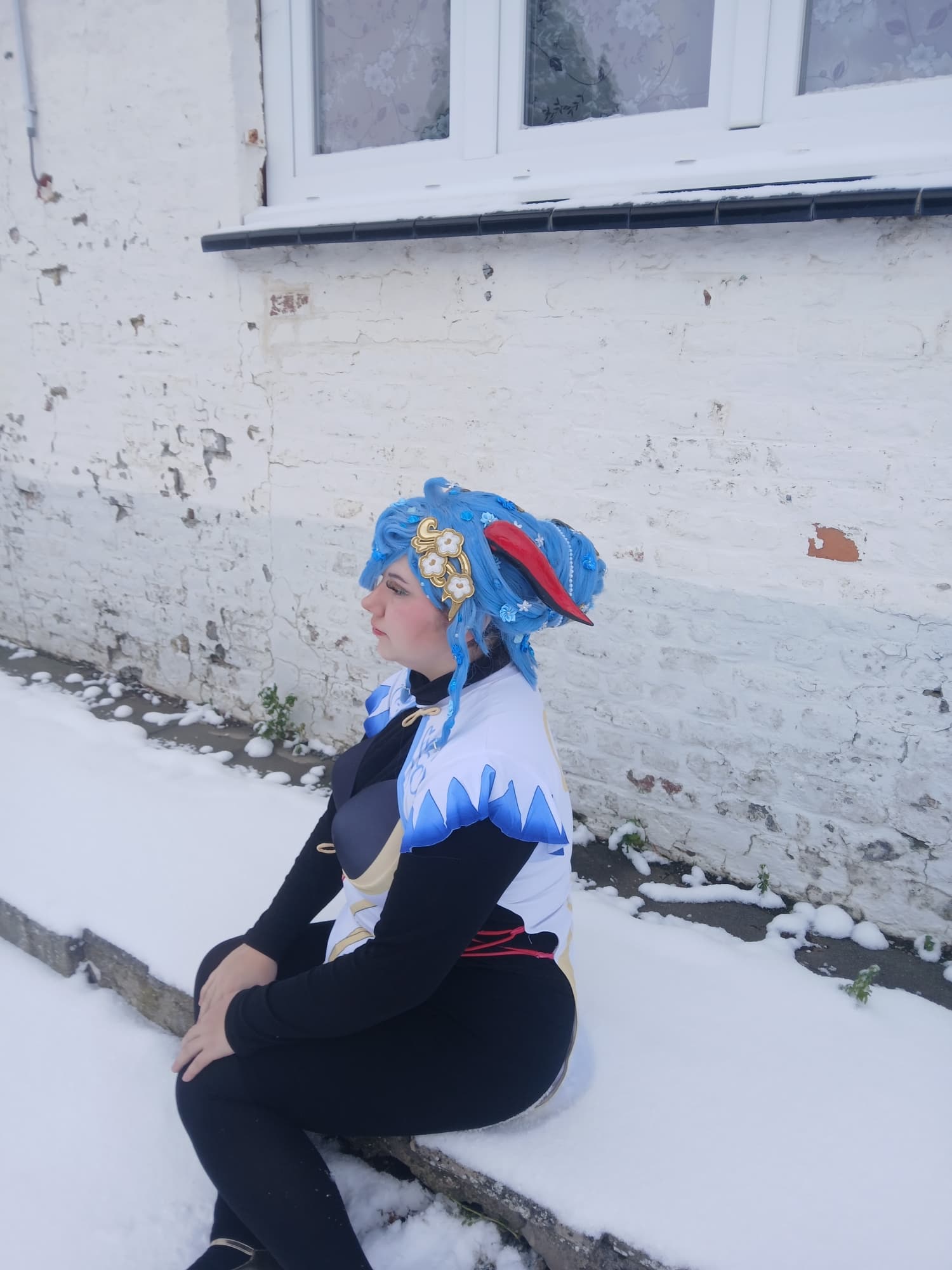 Ganyu in snow - Photo 32