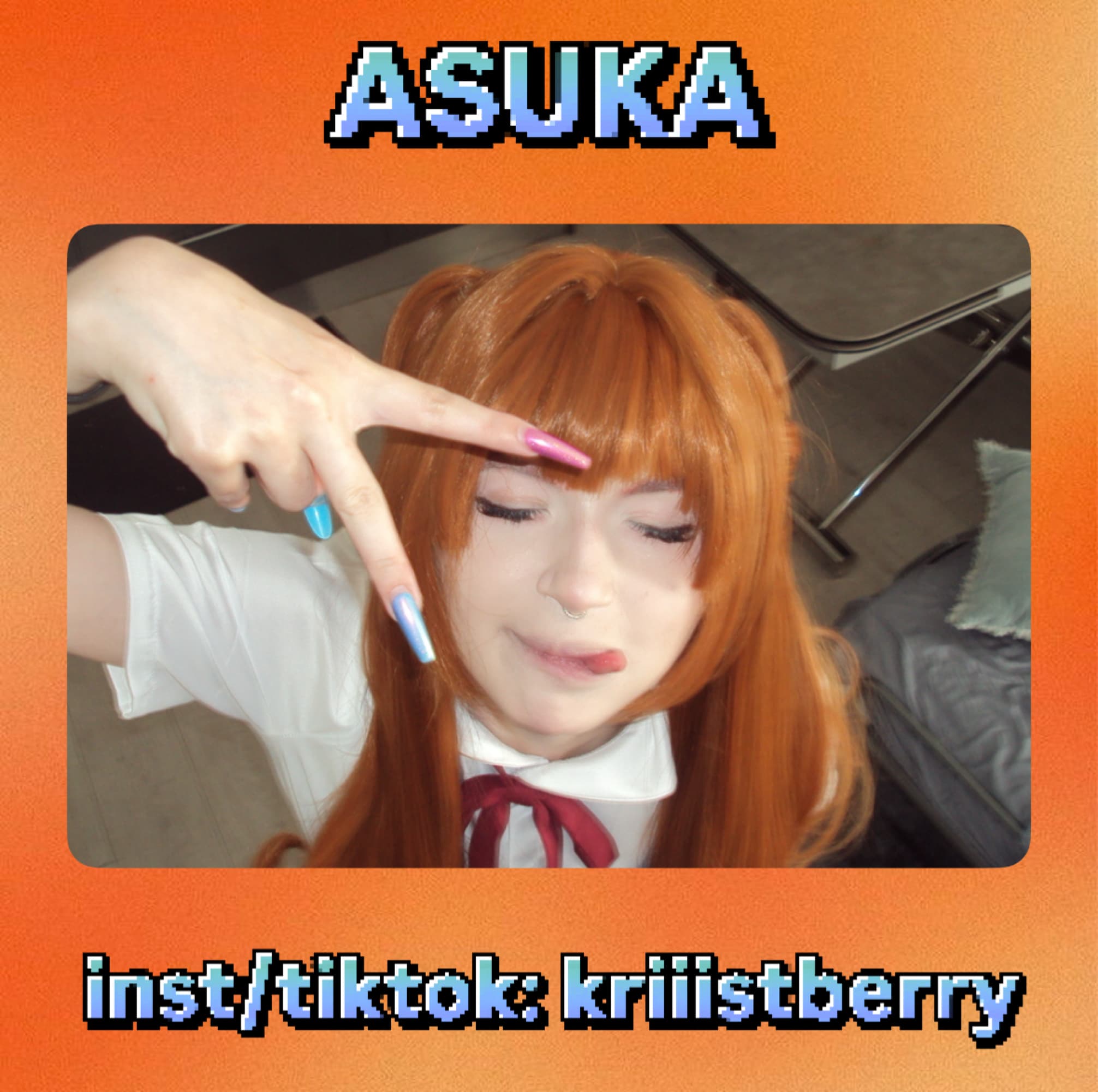Asuka - Neon Genesis Evangelion cosplay photoshoot cover
