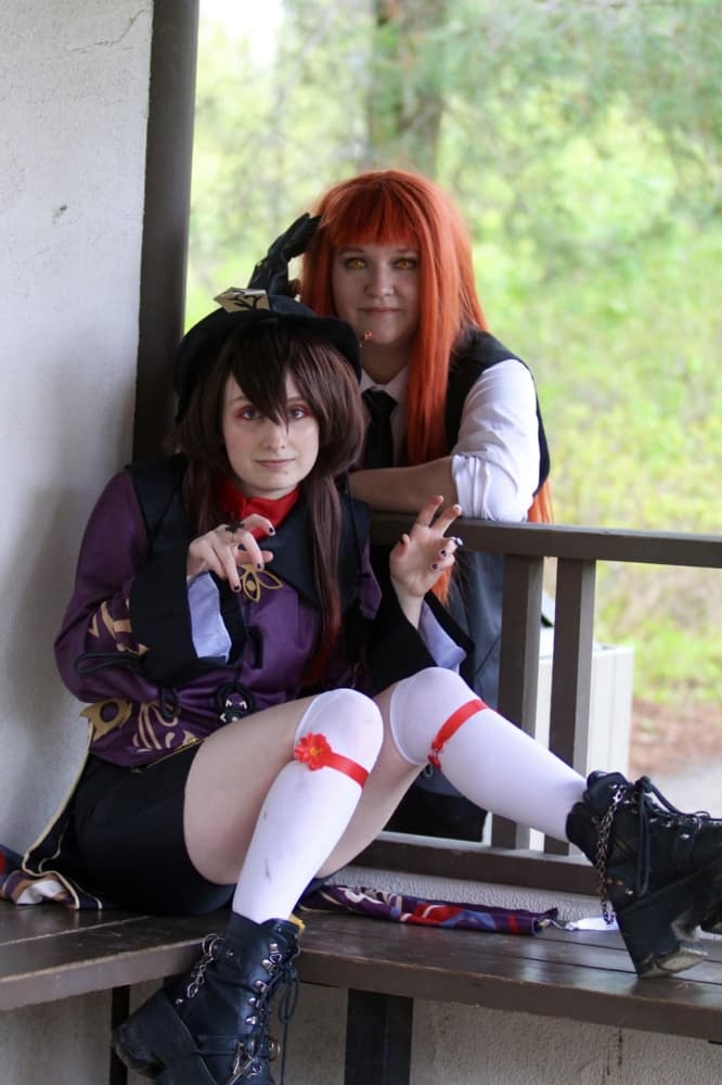 Hu Tao x Makima - Photo 74