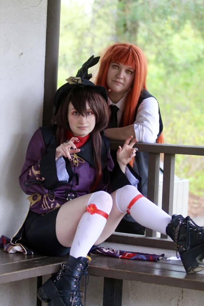 Hu Tao x Makima - Photo 59