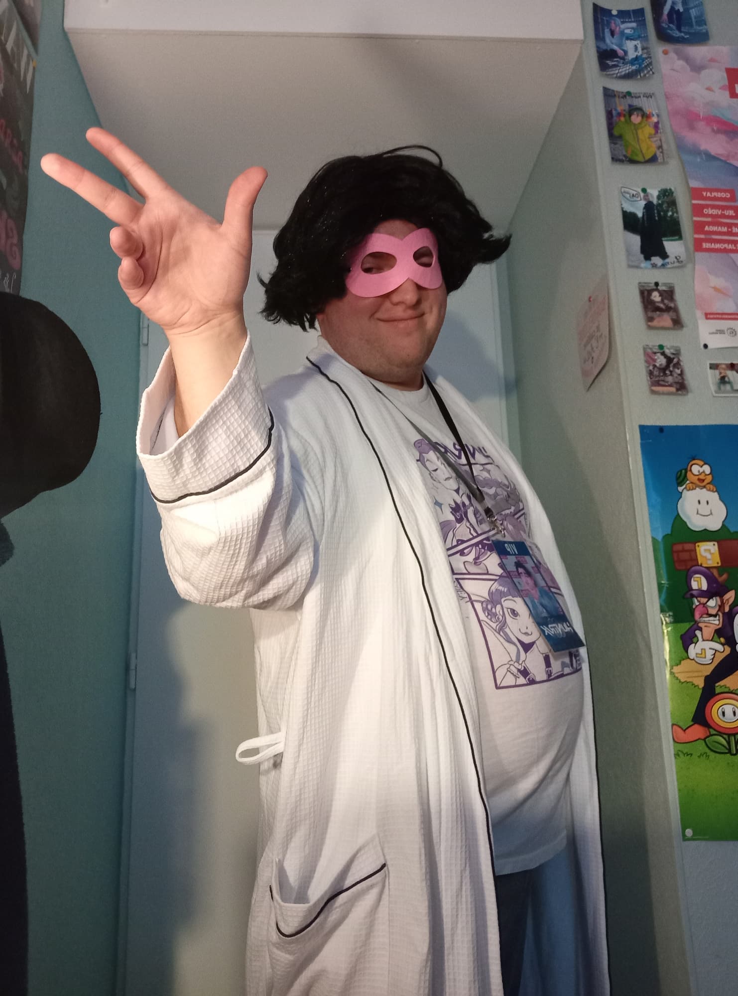 Peignoir masque - Photo 7