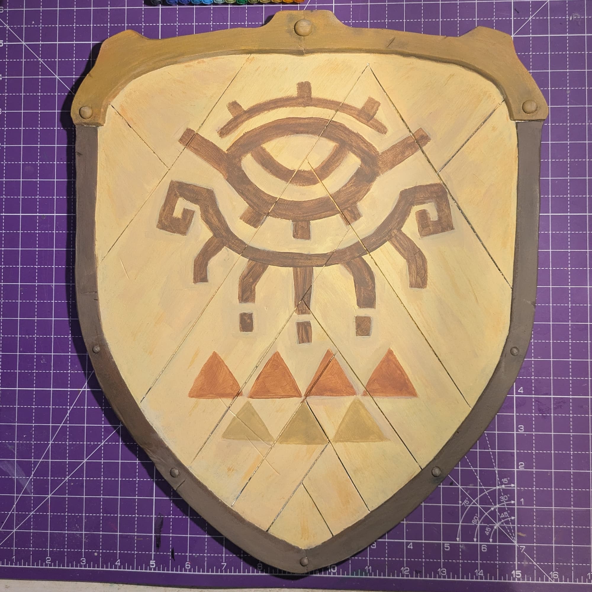 Bouclier en bois 