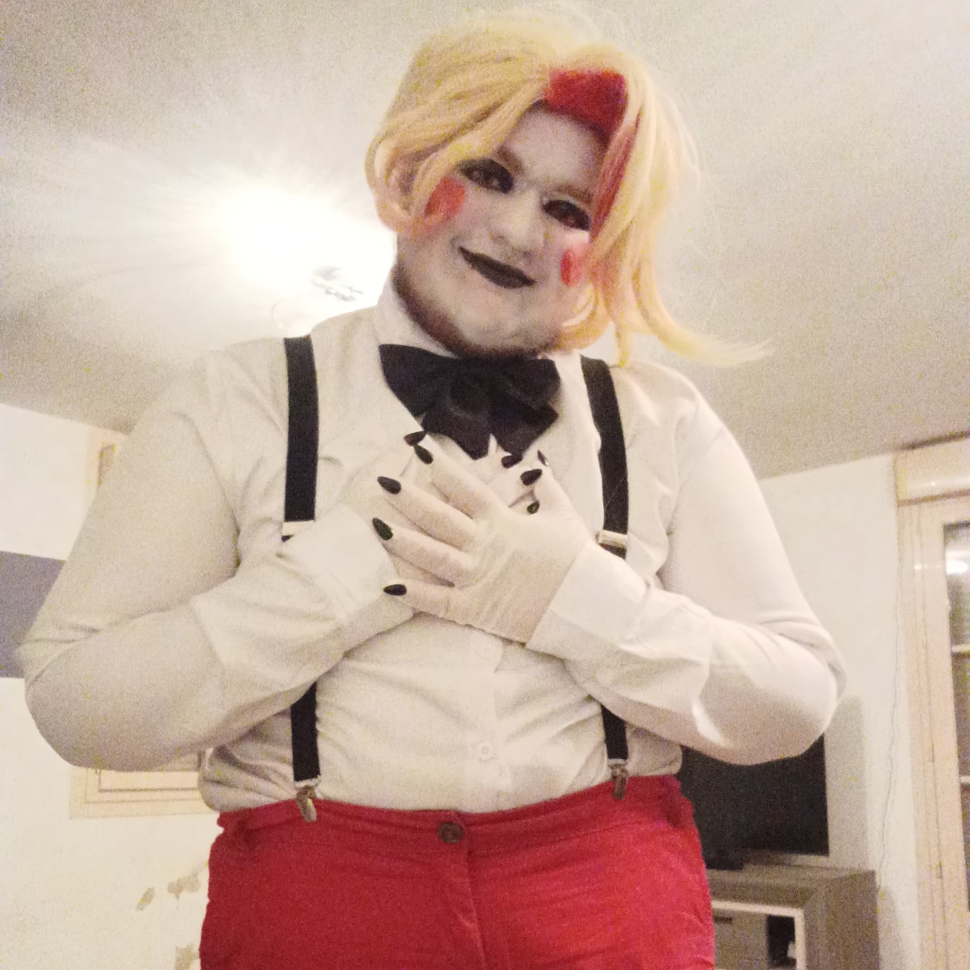 Remake Charlie - Hazbin Hotel cosplay photoshoot cover