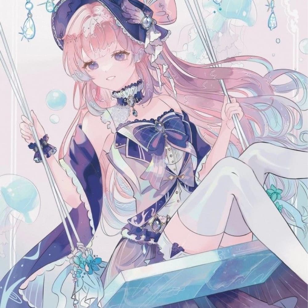 Kokomi - Genshin Impact cosplay photoshoot cover