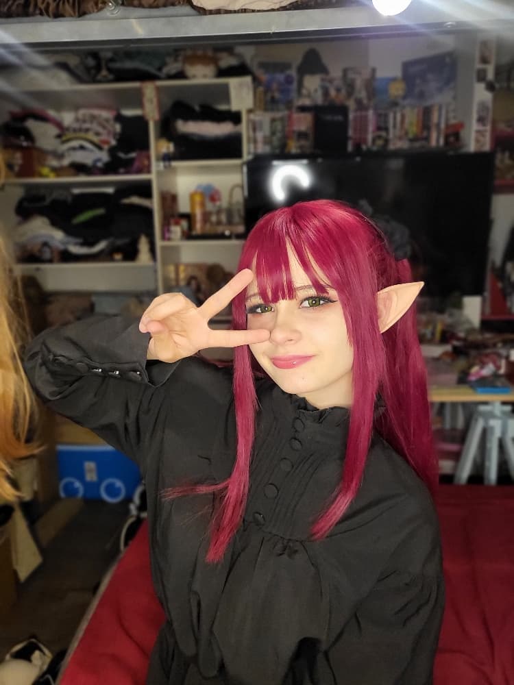 Rizu Kyun cosplay Placard