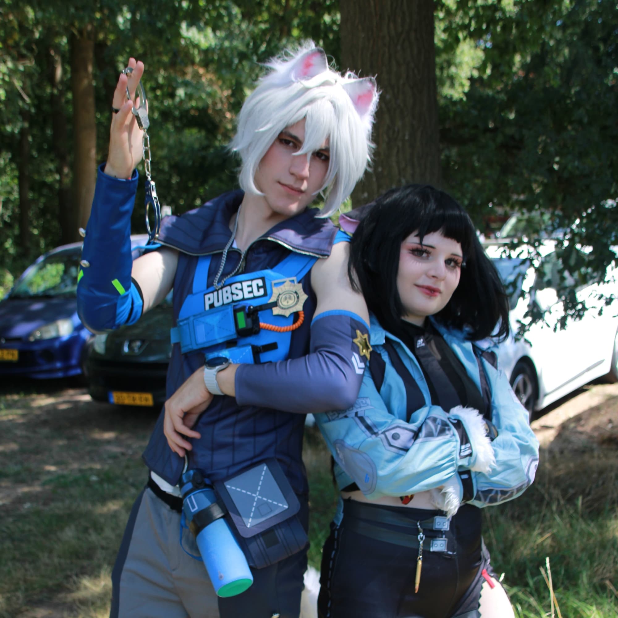 ZZZ meet Abunai - Zenless Zone Zero cosplay photoshoot cover