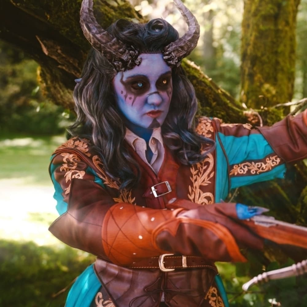 Tav - Baldur's Gate 3 cosplay photoshoot cover