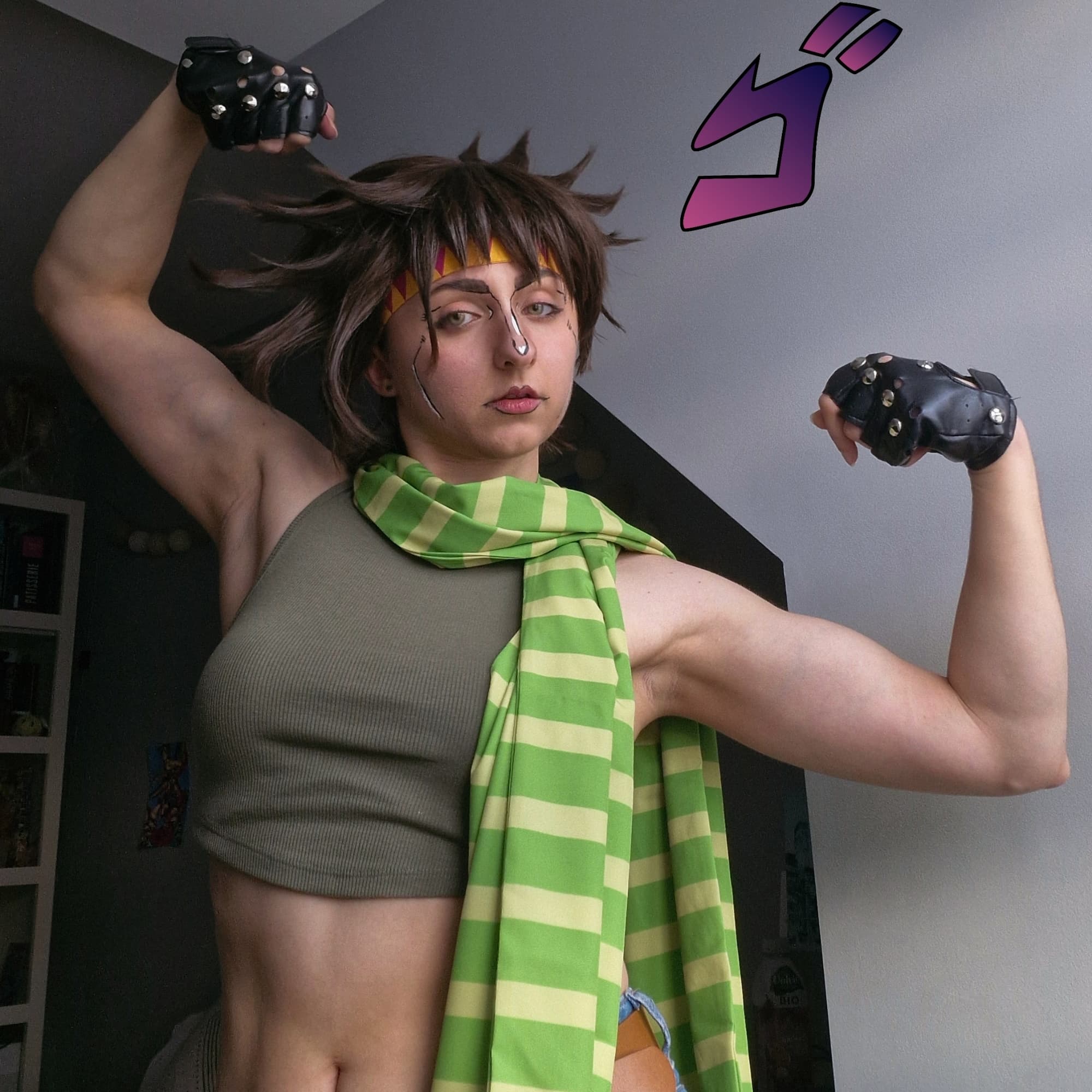 Joseph Joestar - JoJo's Bizarre Adventure cosplay photoshoot cover