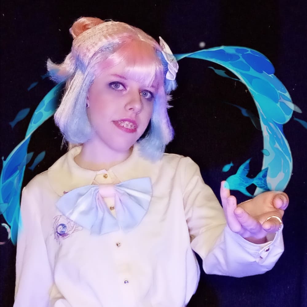 Kokomi - Genshin Impact cosplay photoshoot cover