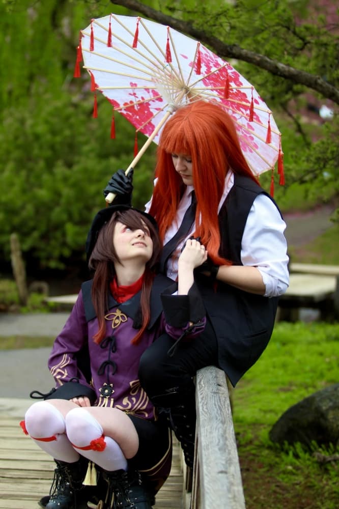 Hu Tao x Makima - Photo 43