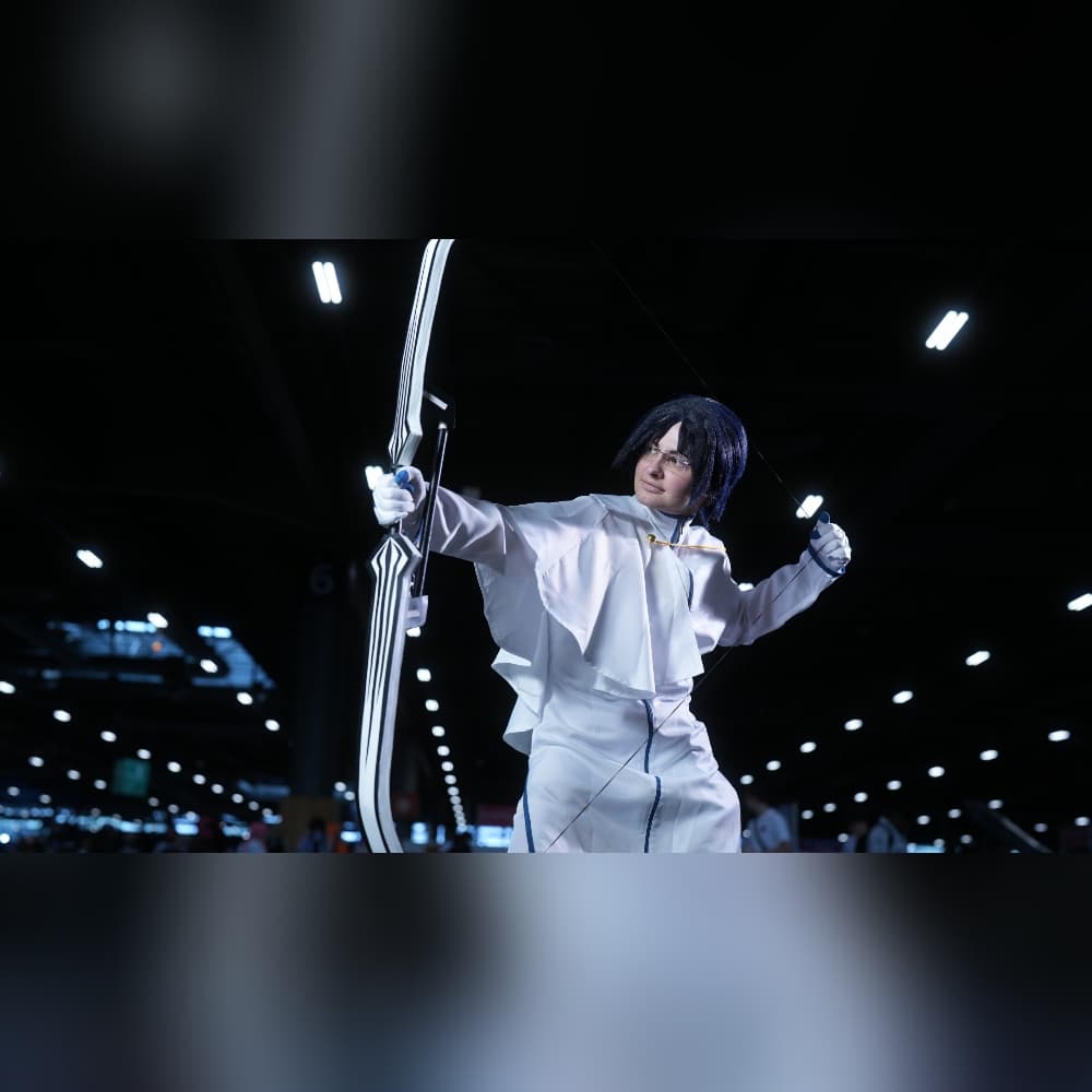 Uryu Ishida - Bleach cosplay photoshoot cover