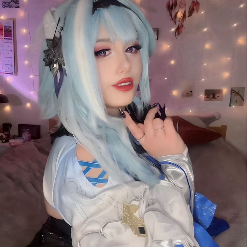 Eula  - Genshin Impact cosplay photoshoot cover