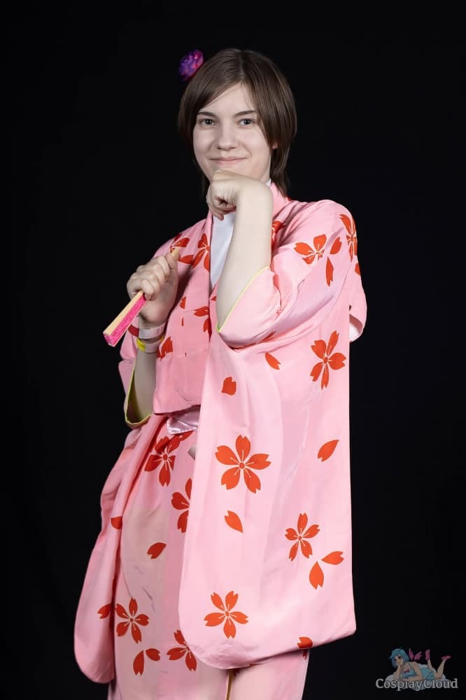 Kimono rose - Photo 1