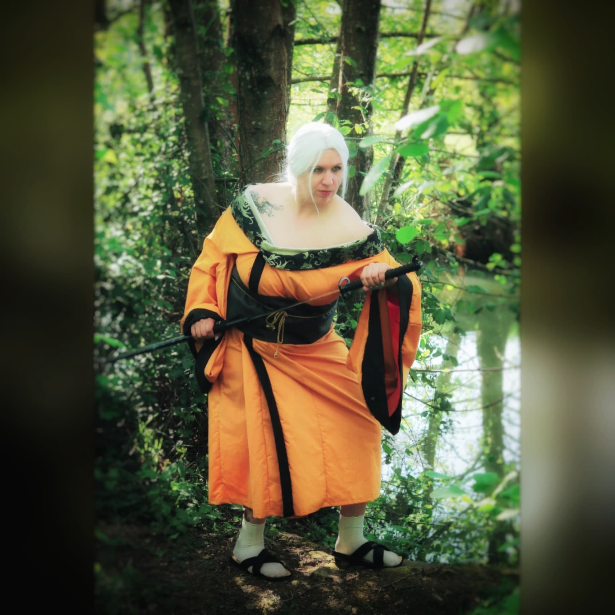 Ciri the witcher  - The Witcher cosplay photoshoot cover