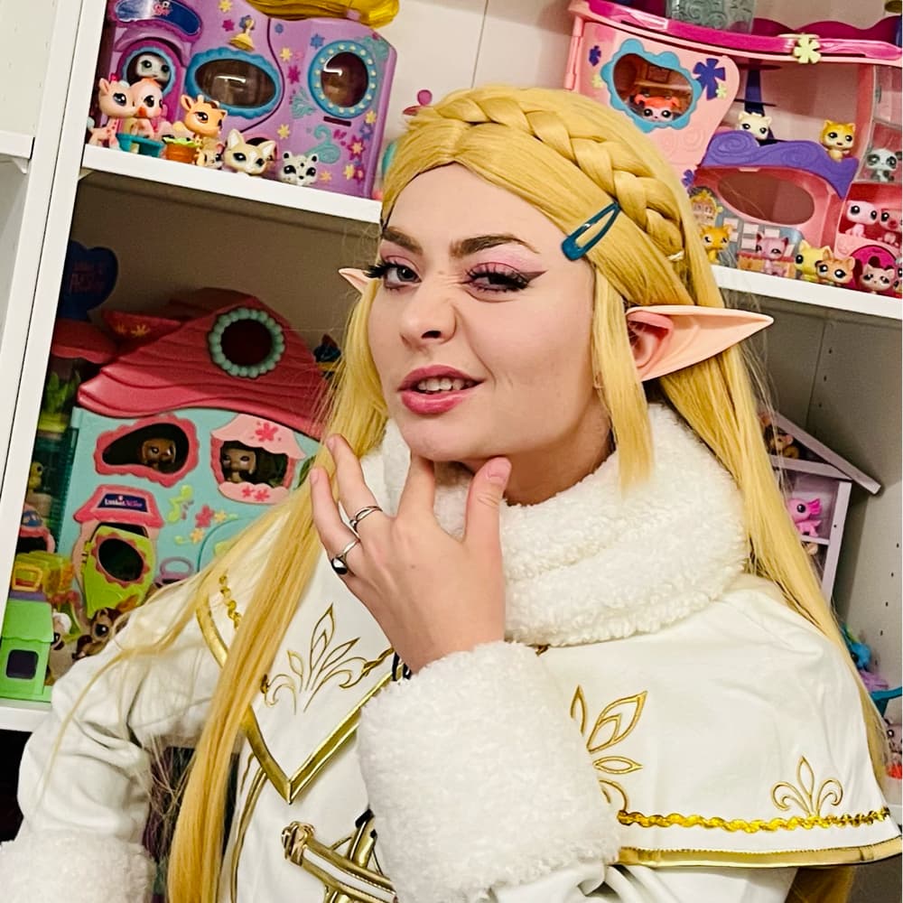Zelda tenue neiges - The Legend of Zelda cosplay photoshoot cover