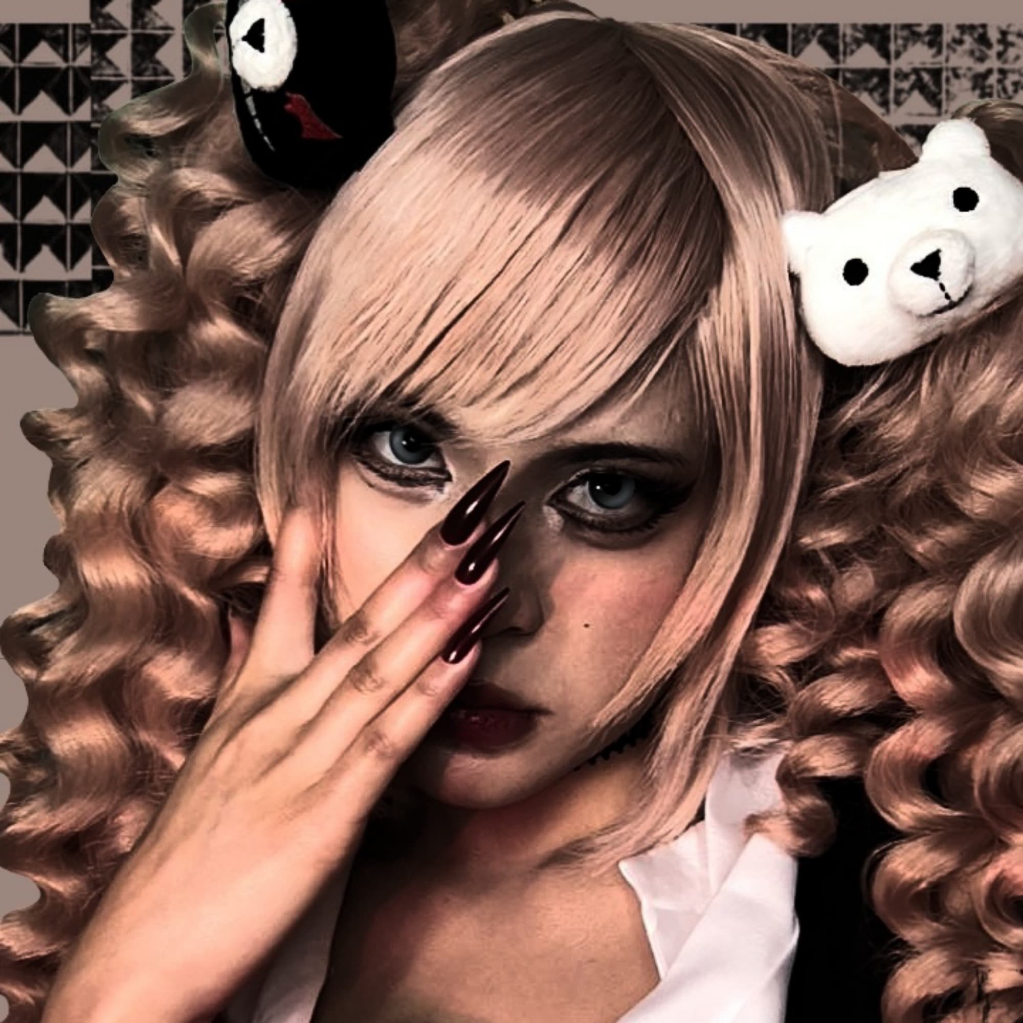 Junko - Danganronpa cosplay photoshoot cover