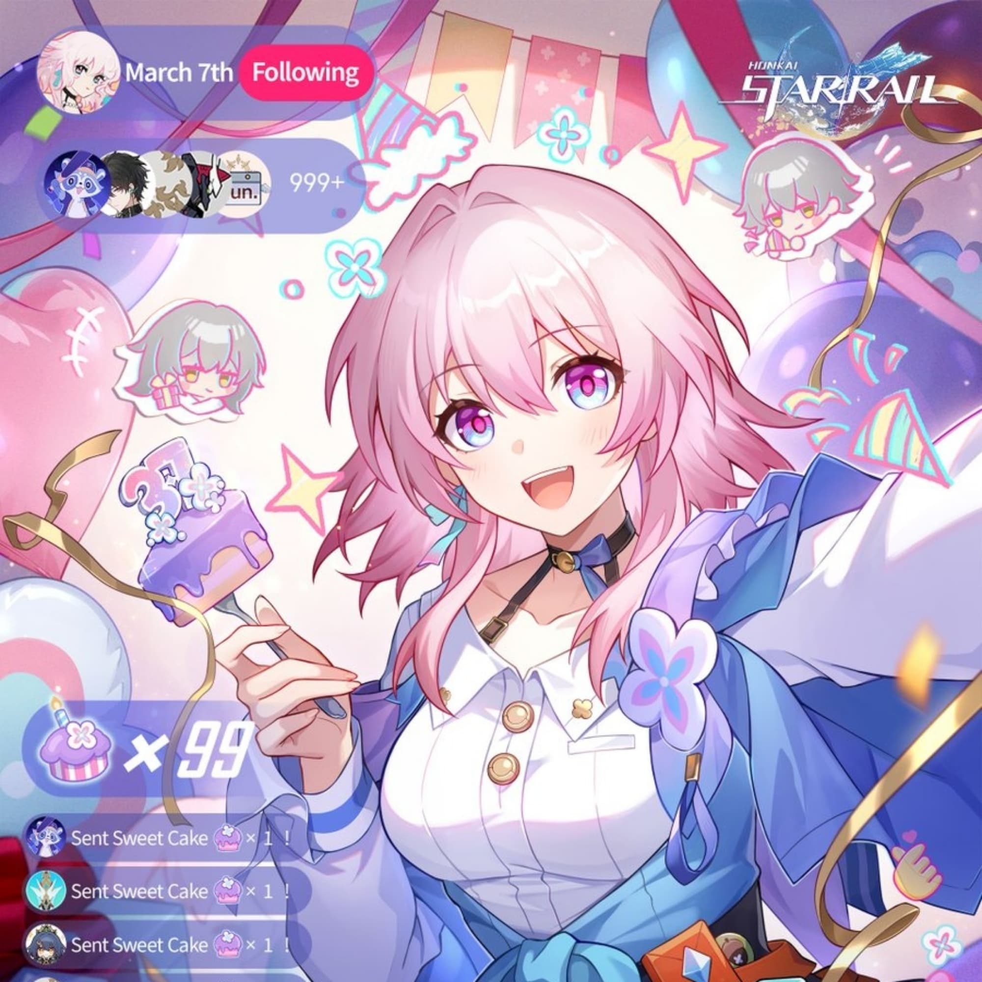 March - Honkai: Star Rail cosplay photoshoot cover