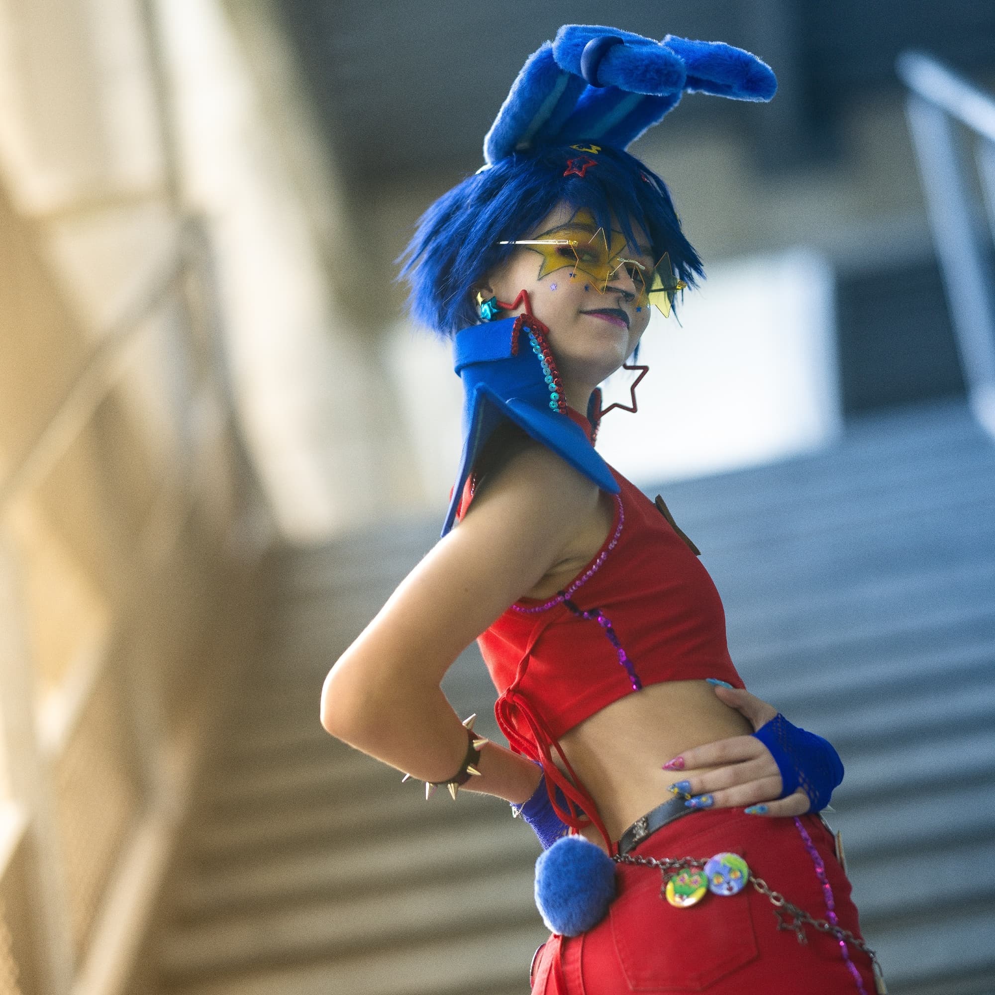 ☆ Glamrock Bonnie ☆ - Five Nights at Freddy's cosplay photoshoot cover