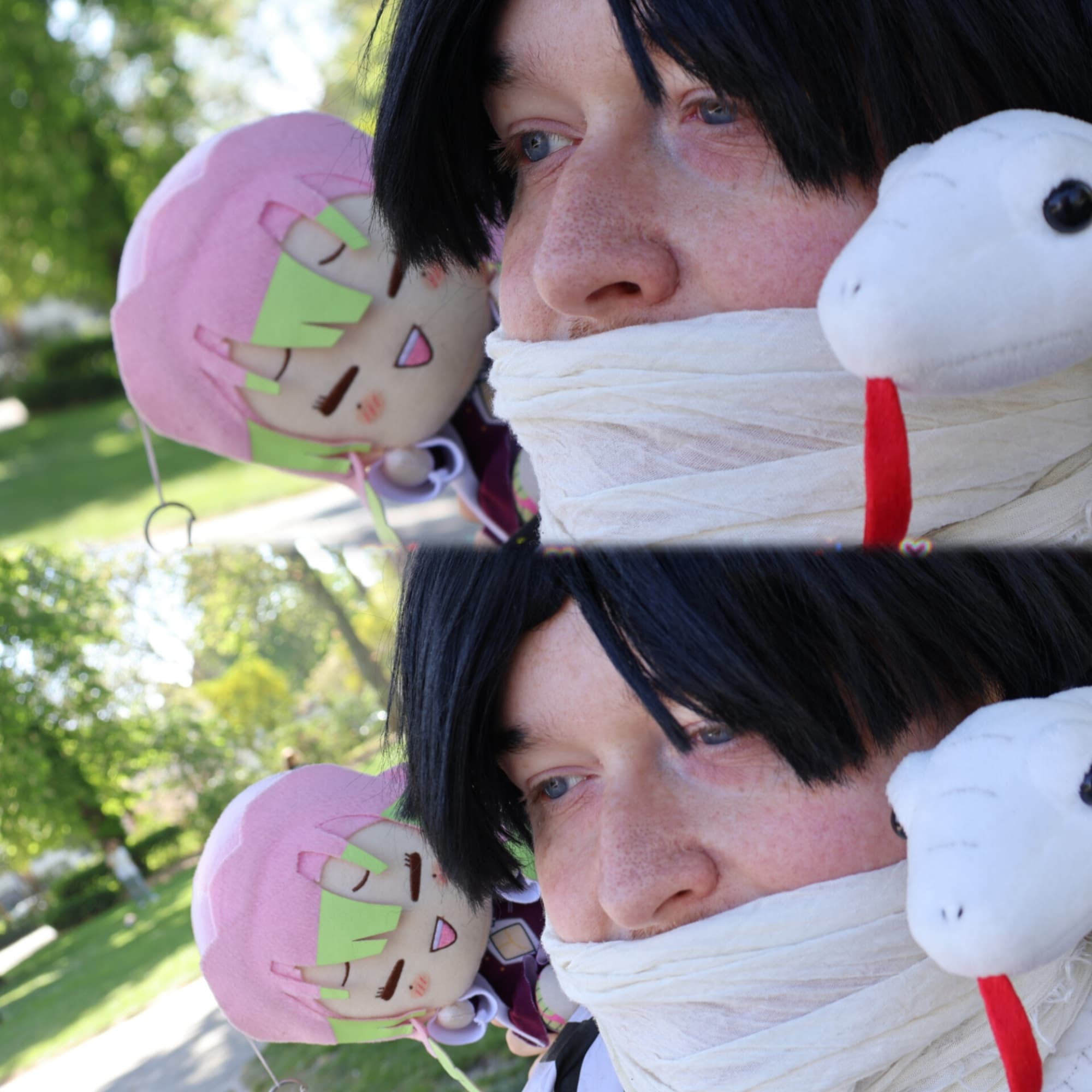 Shooting Obanai  - Demon Slayer cosplay photoshoot cover