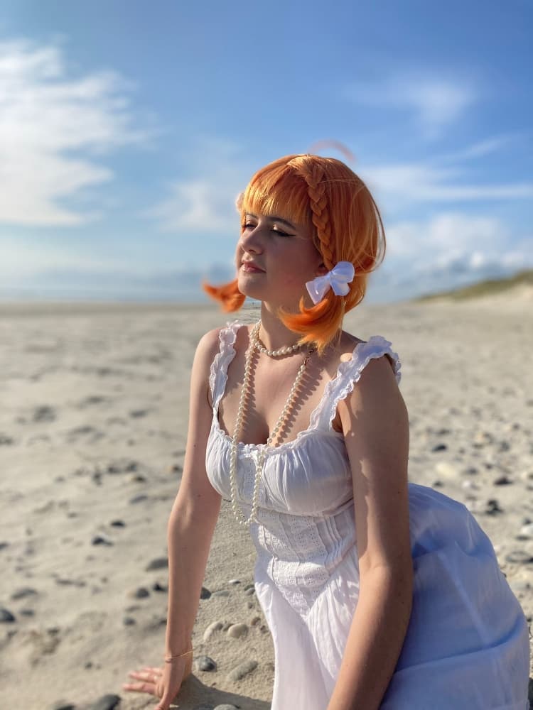 Chika white dress 2 - Photo 7