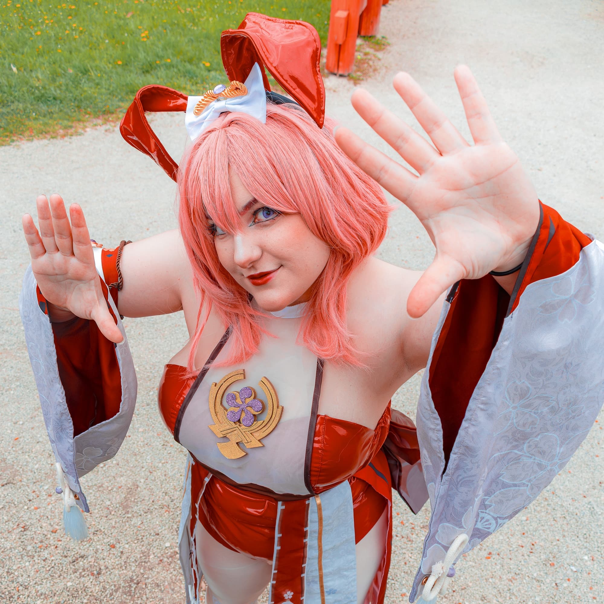Yae miko Bunny - Genshin Impact cosplay photoshoot cover