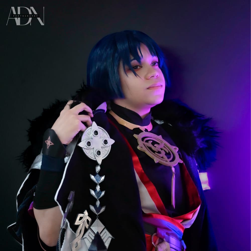 Scaramouche - Genshin Impact cosplay photoshoot cover