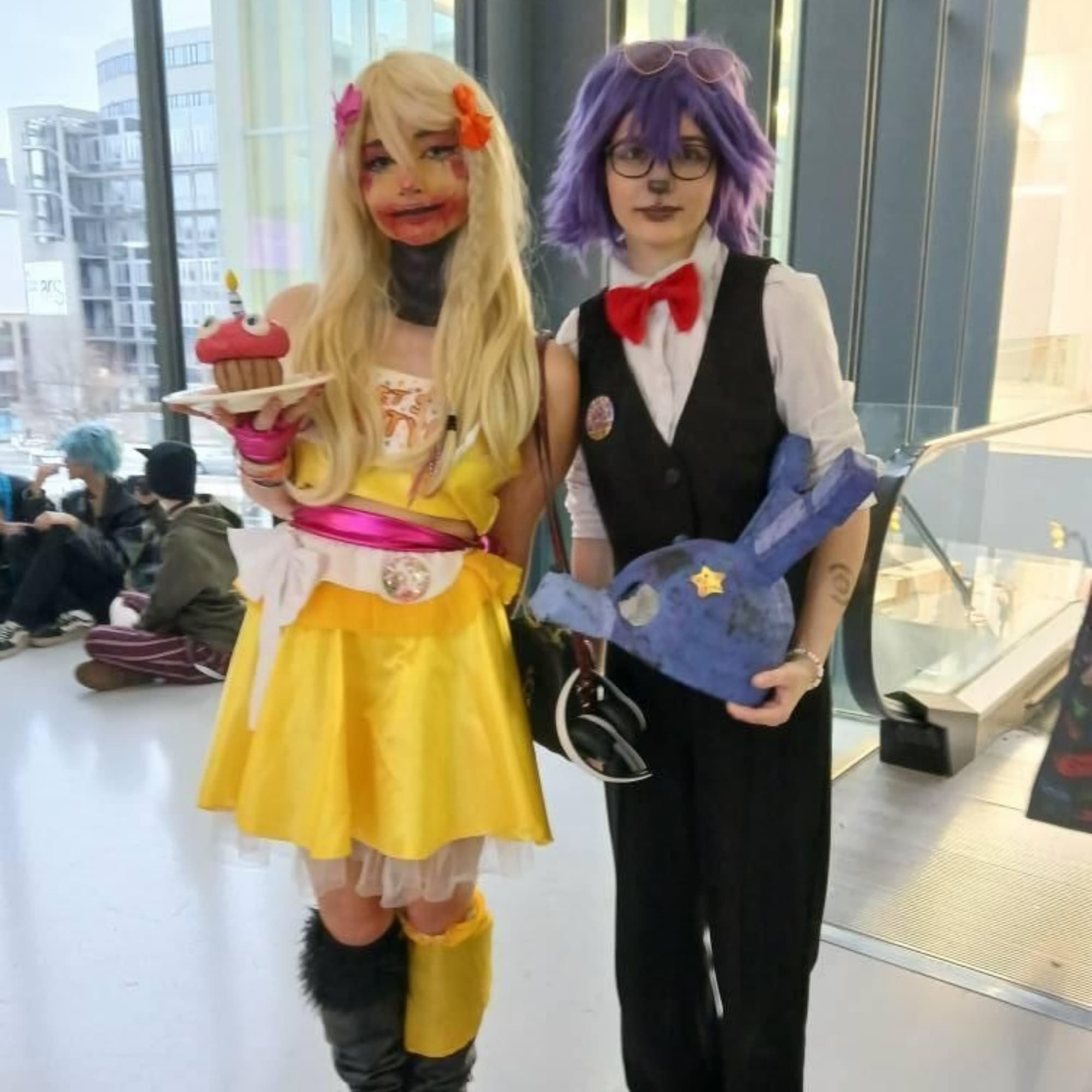 Bonnie and Toy chica