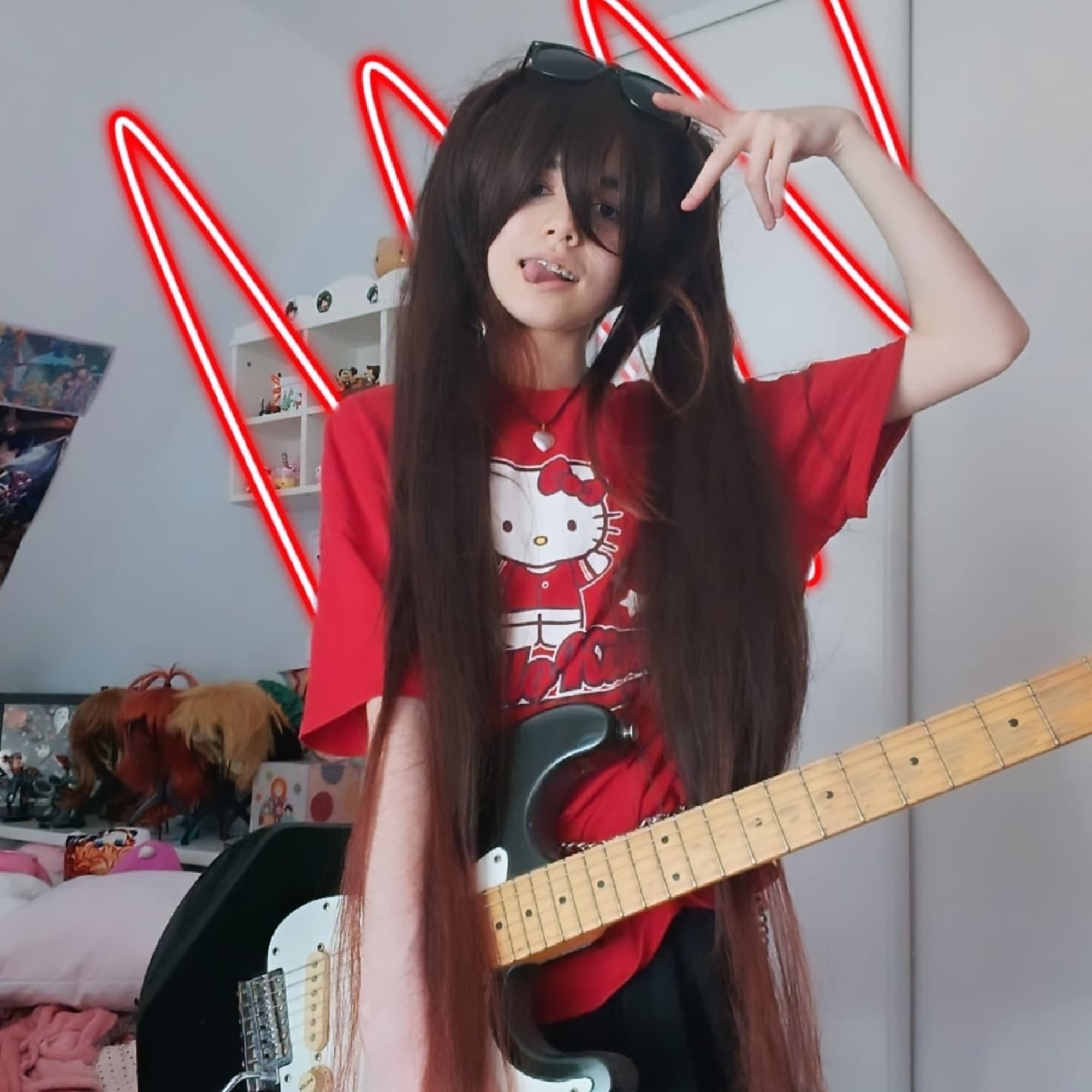 ⁠☆Hu Tao Rockstar🎸