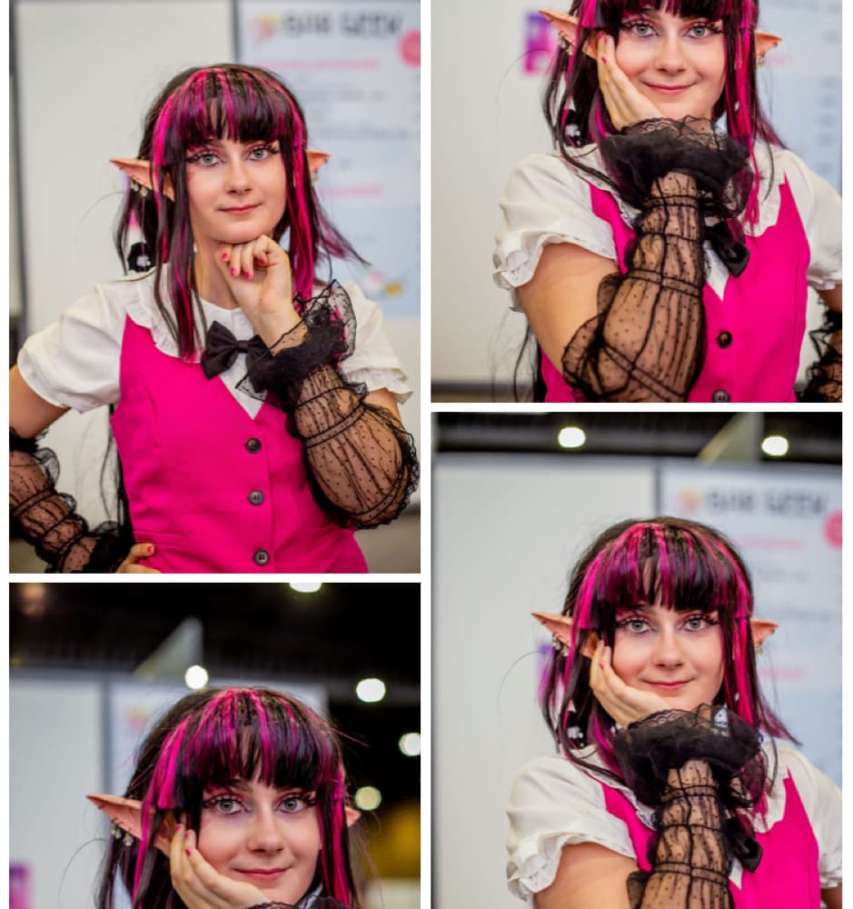 Draculaura  - Monster High cosplay photoshoot cover