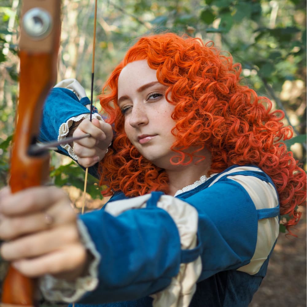 Merida  - Brave cosplay photoshoot cover