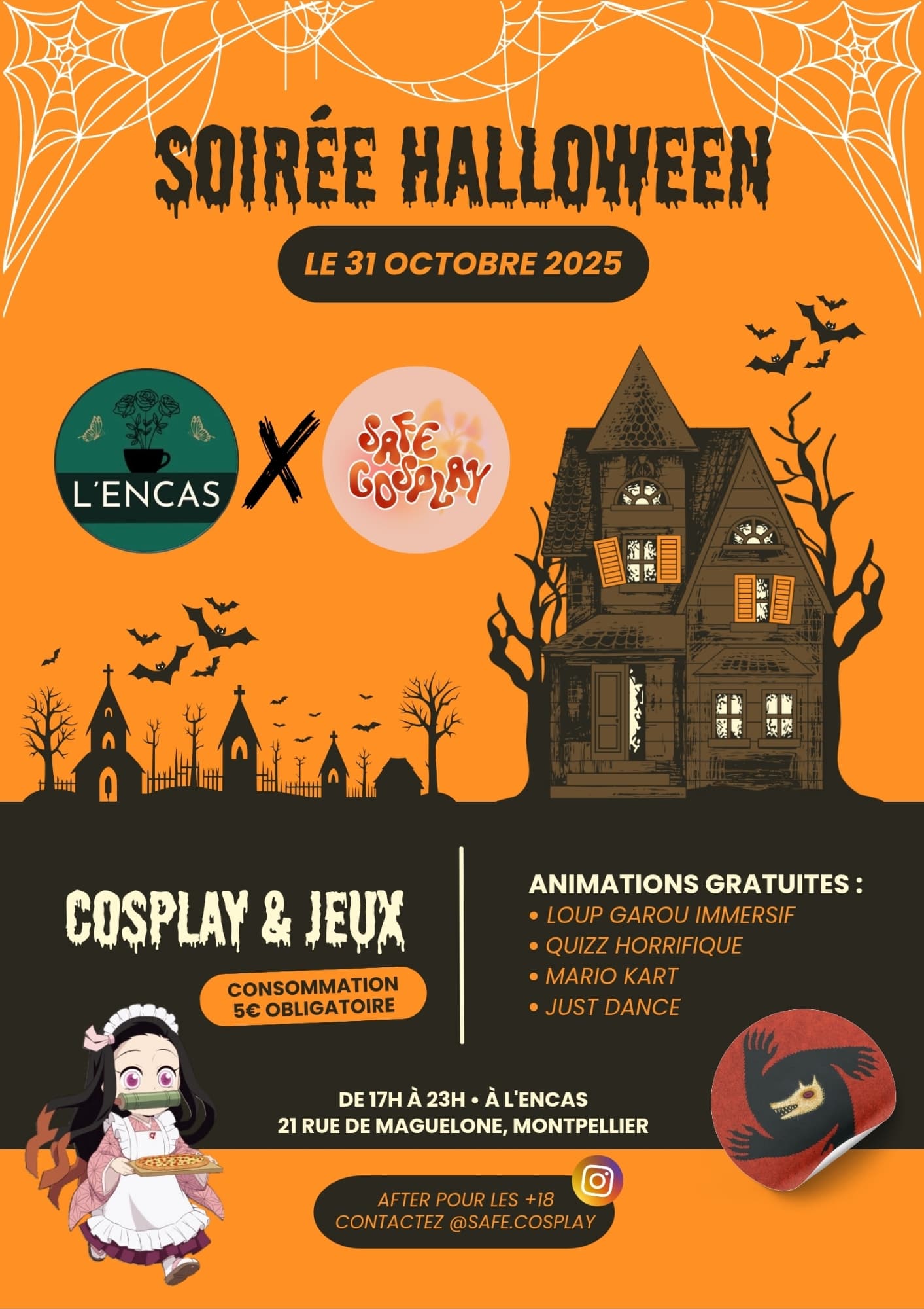Soirée Halloween Cosplay