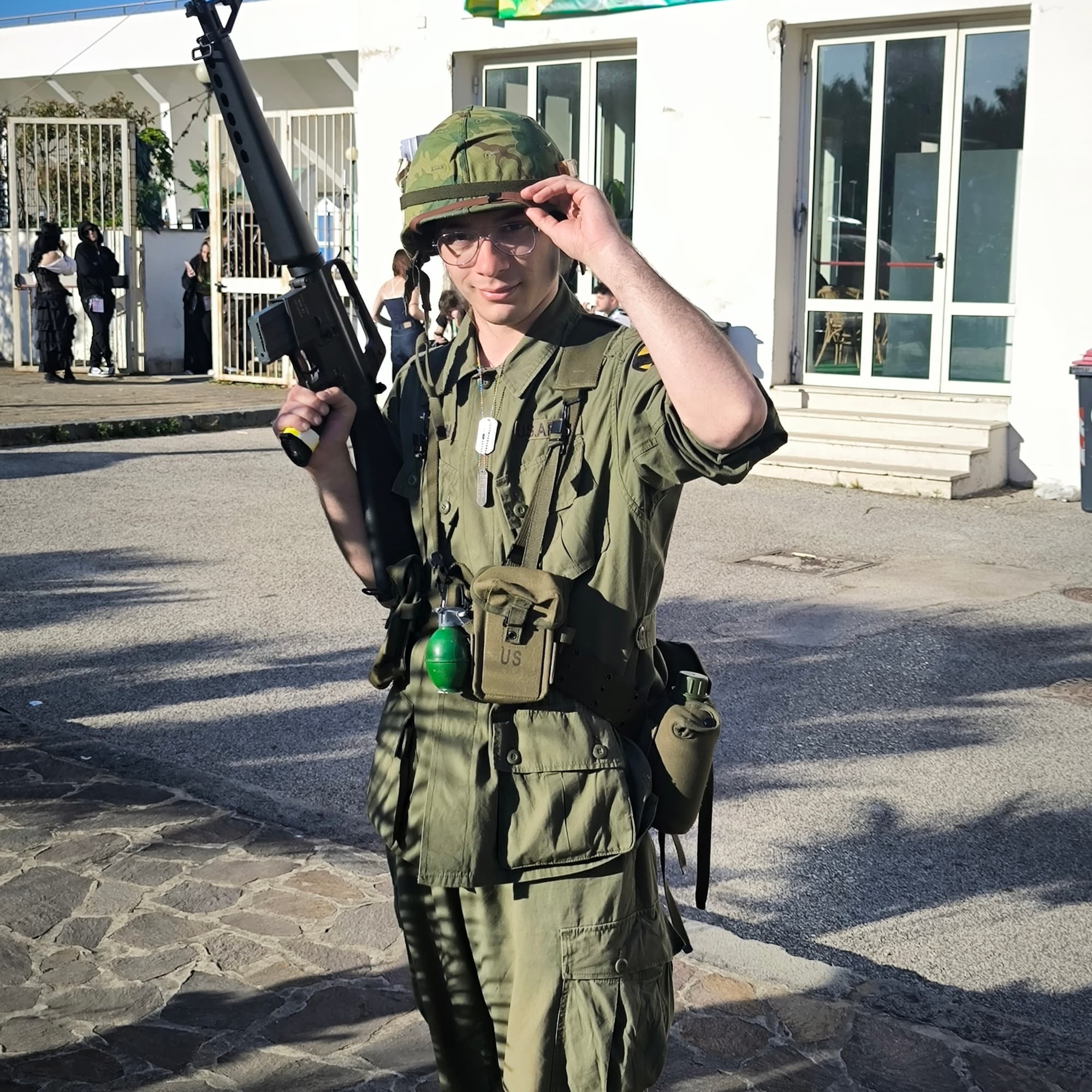 US Vietnam's soldier - Military cosplay photoshoot cover
