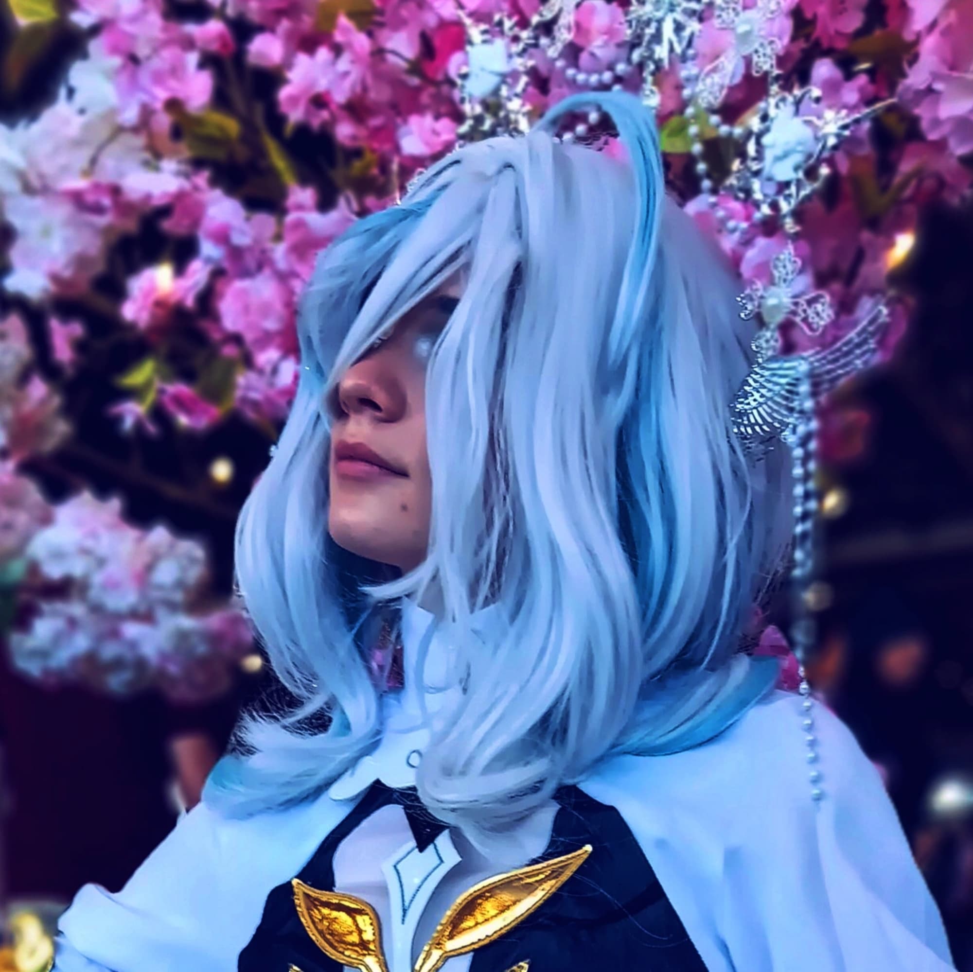 Focalors - Genshin Impact cosplay photoshoot cover