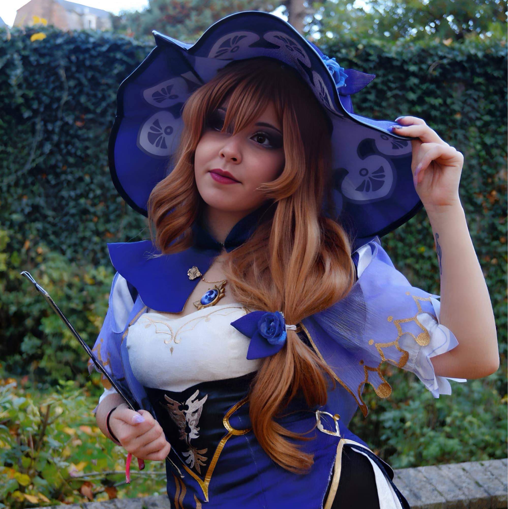 Lisa - Genshin Impact cosplay photoshoot cover