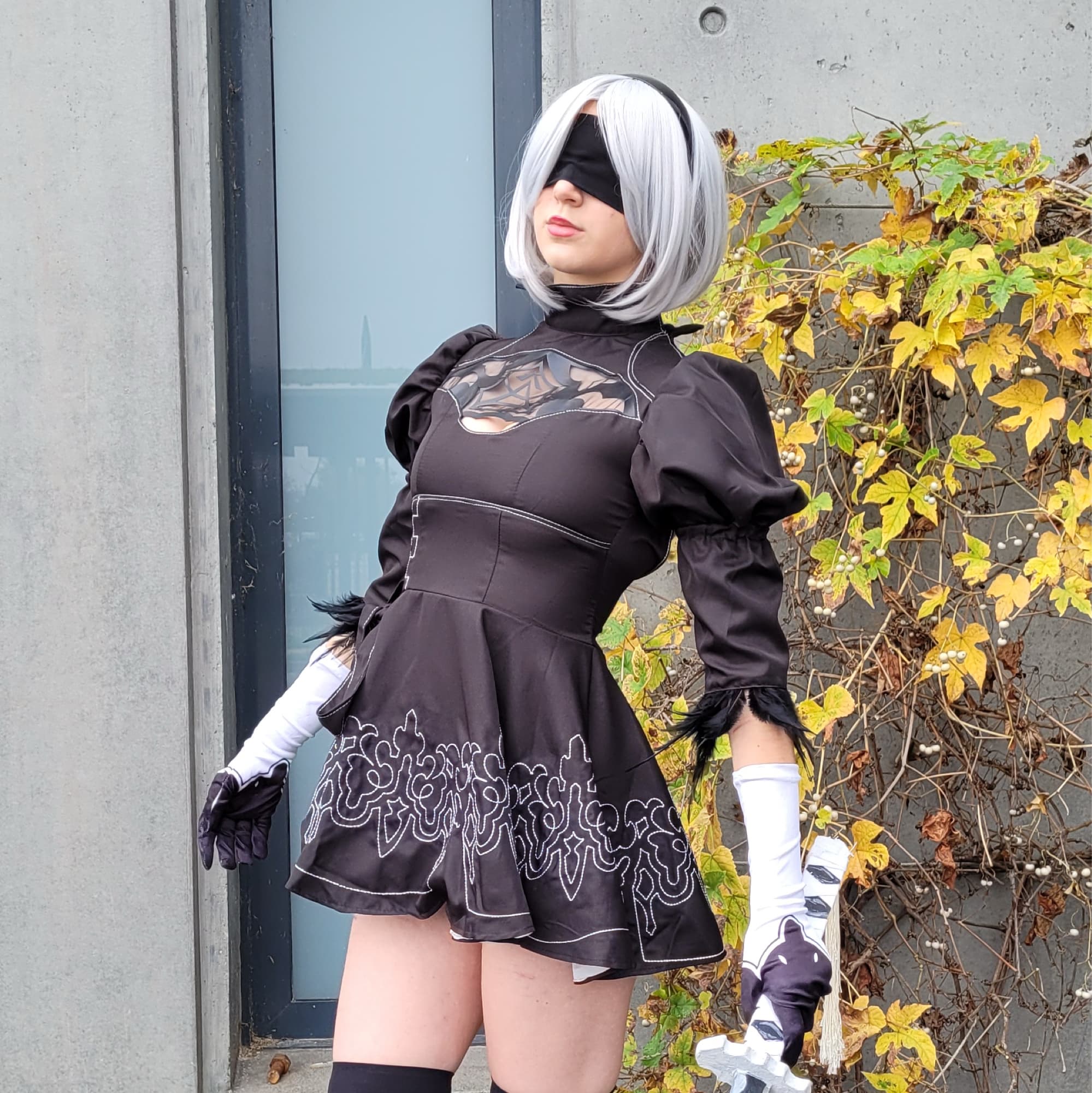 B2 - NieR cosplay photoshoot cover