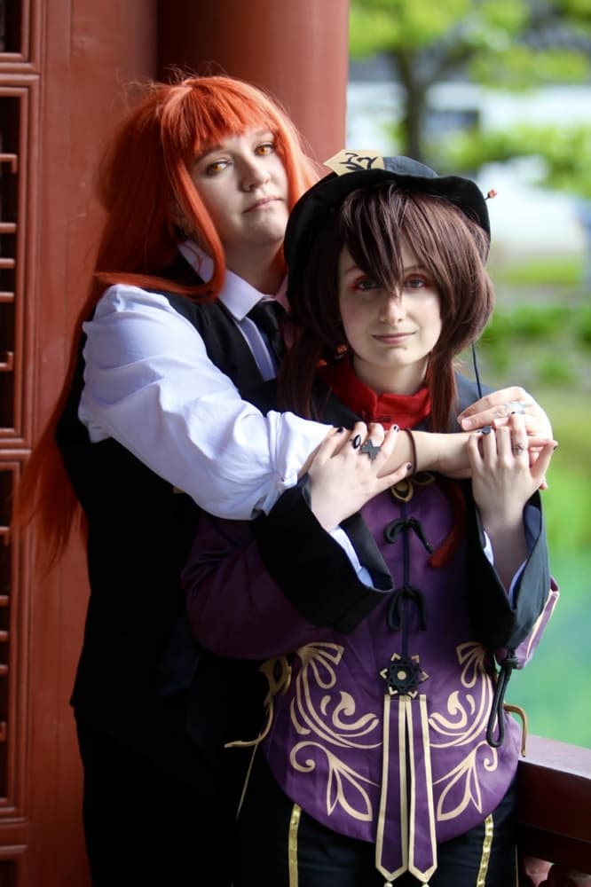 Hu Tao x Makima - Photo 51